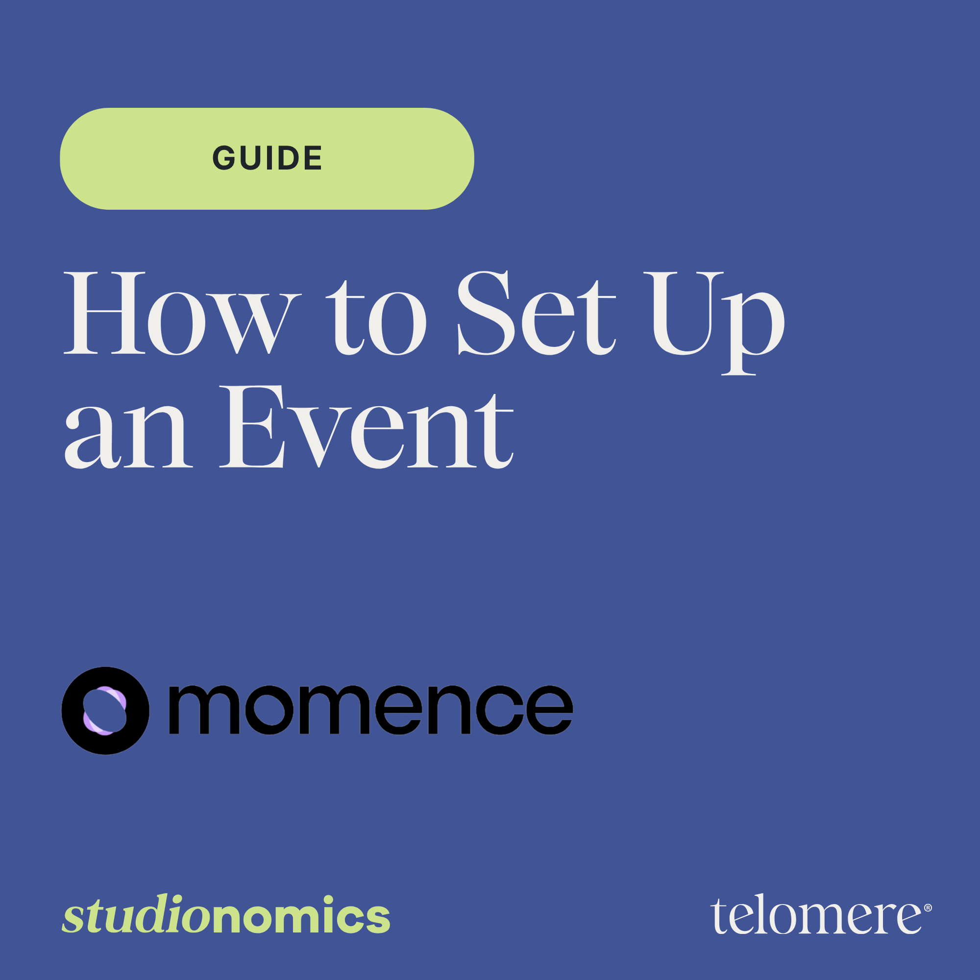 How to Set Up an Event in Momence