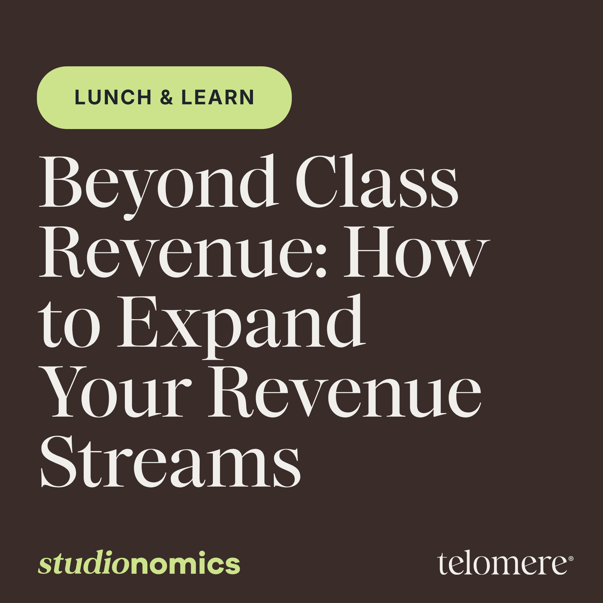 Beyond Class Revenue: How to Expand Your Revenue Streams