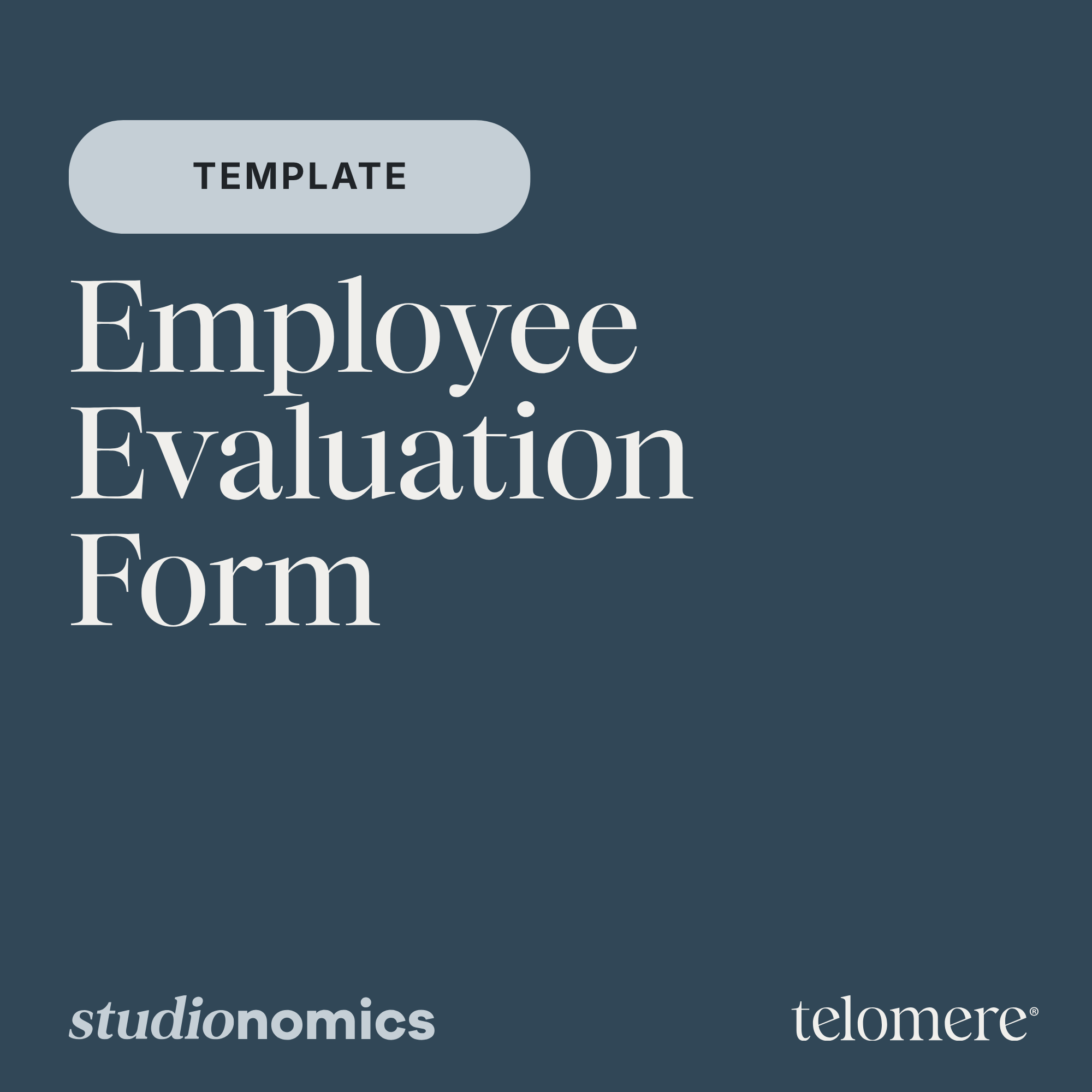 Template: Employee Evaluation Form 