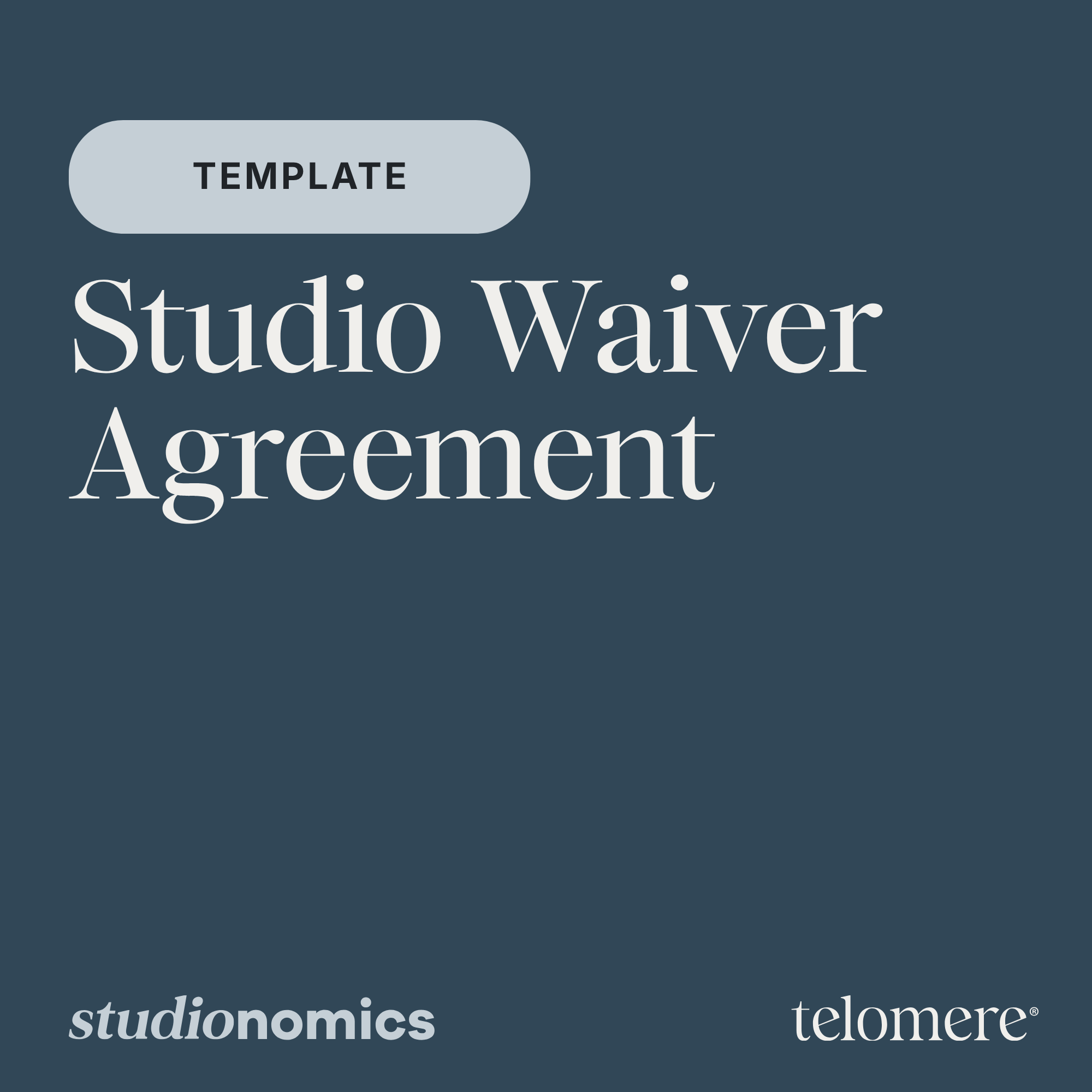 Template: Studio Waiver Agreement 