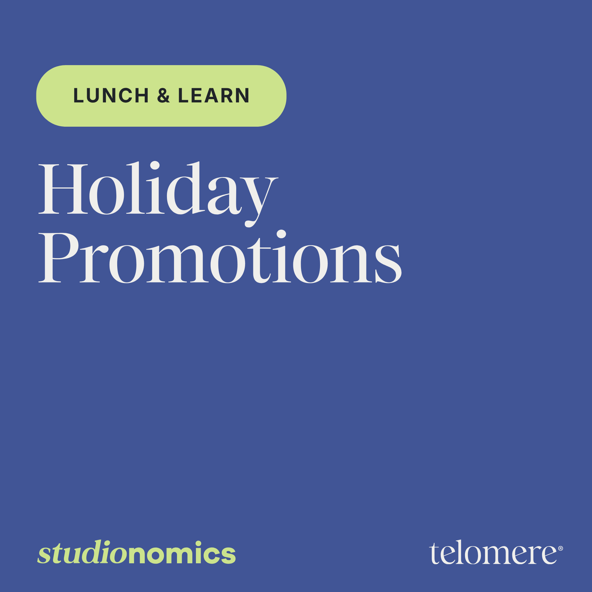 Holiday Promotions