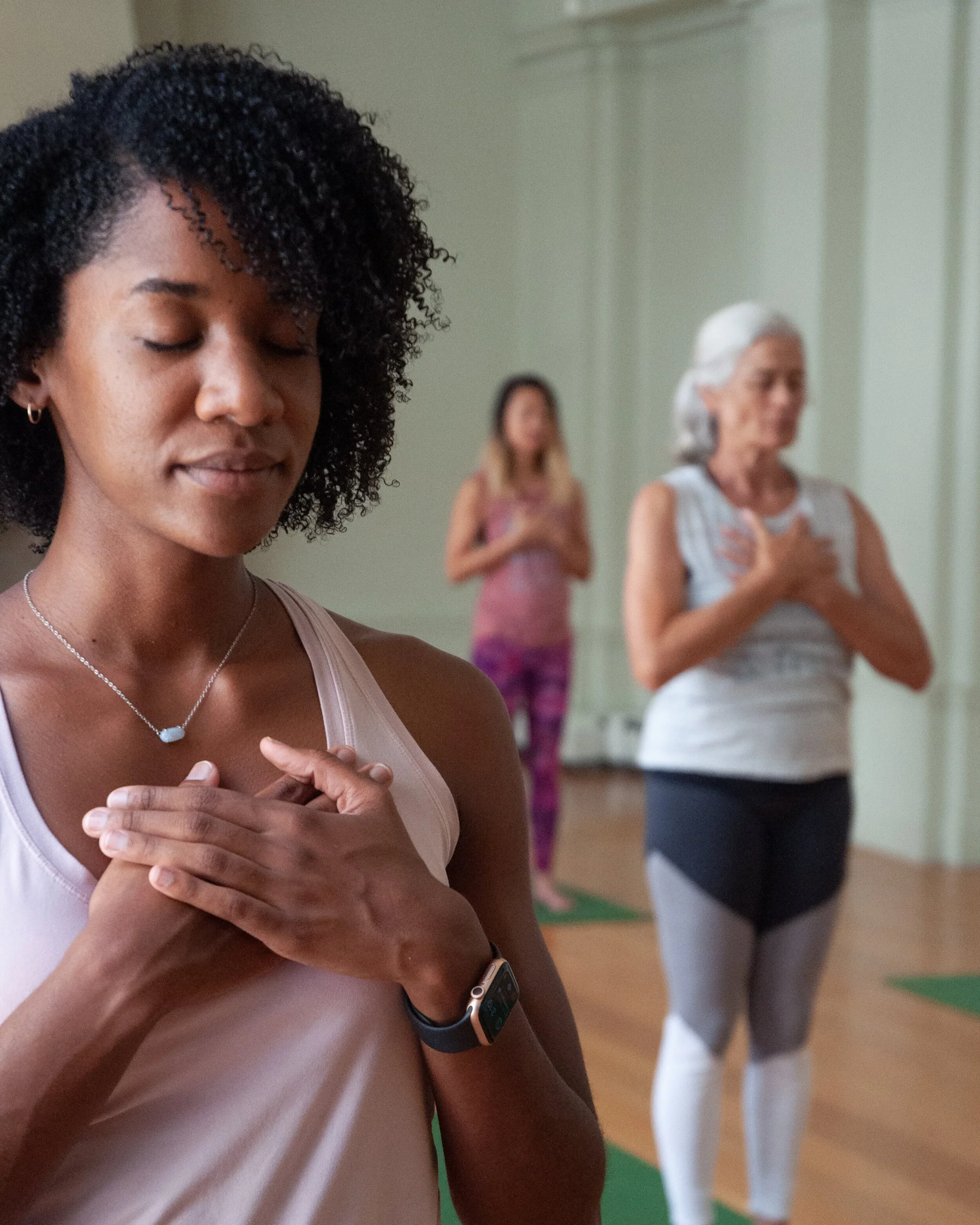 Yoga class in Breathing Room, New Haven, CT