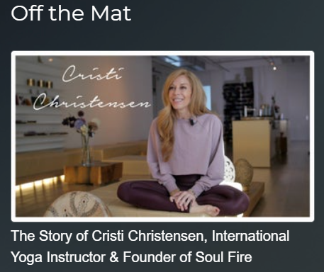 Off the Mat - The story of Cristi Christensen