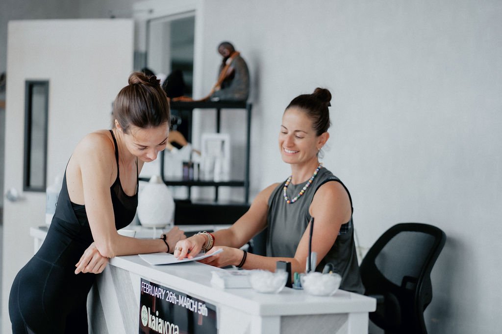 The Fitness Studio Sales Script: What to Say (and Not Say) at the Front Desk