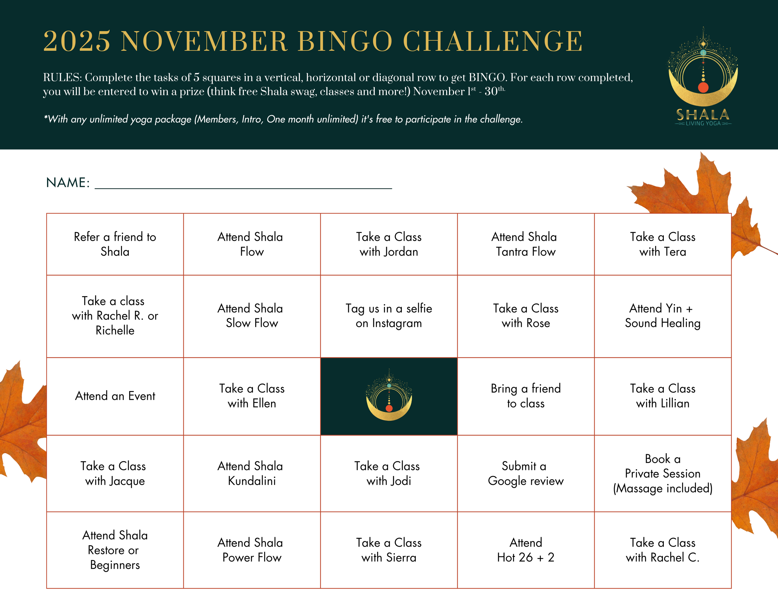 Shala Fall Bingo Challenge -  2024.png