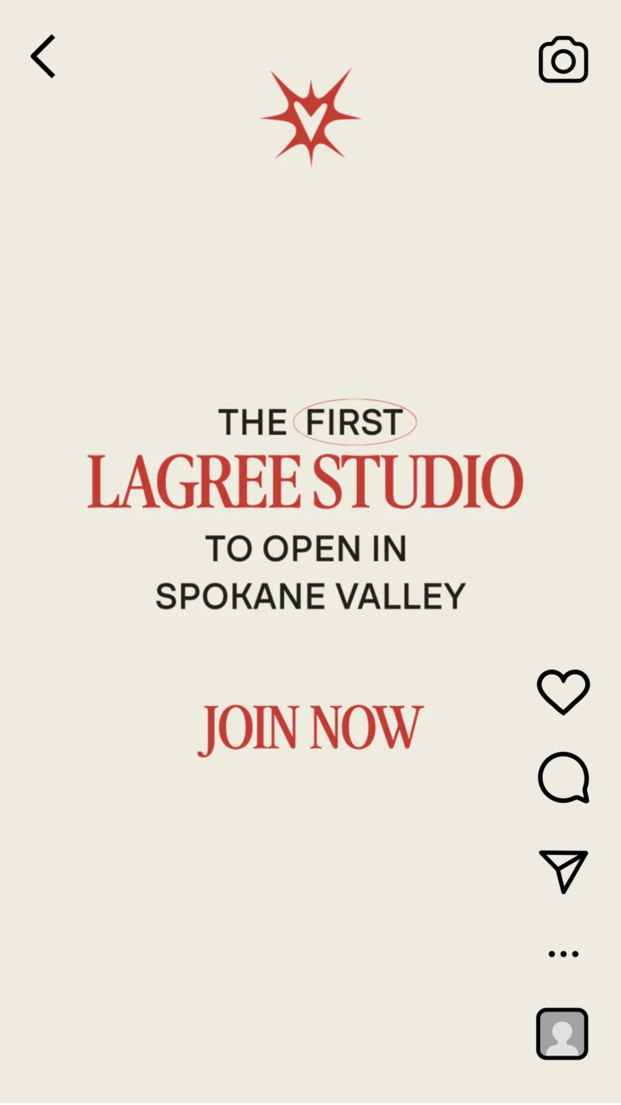 Instagram Reel Ad for Coeur Lagree