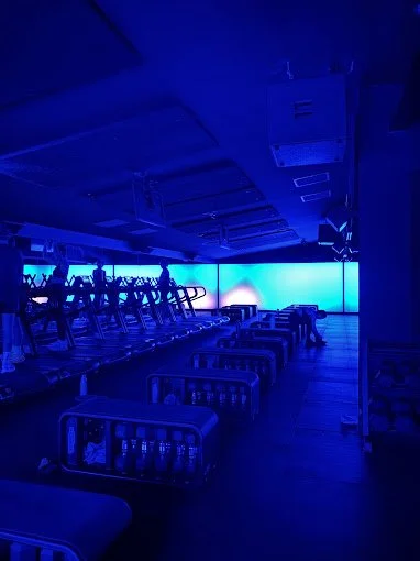 The Chroma Room featuring color therapy light installations at Sala Studio