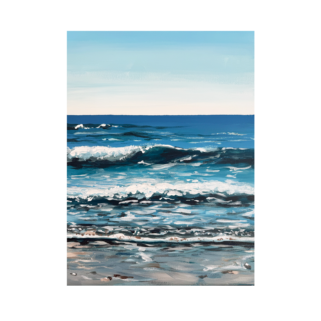 Rye Waves - 12 x 16