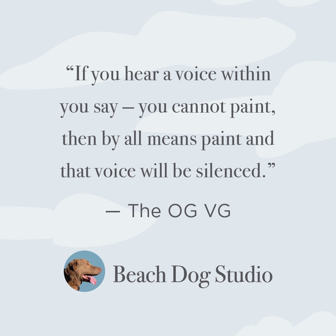 He knew better than anyone what it felt like to paint or not to paint.