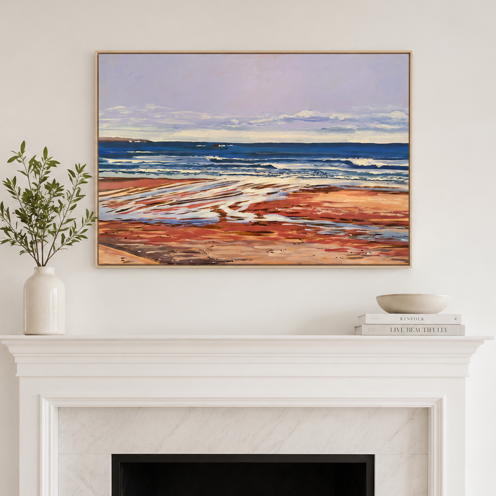 Cold Ocean Streams - 36 x 24