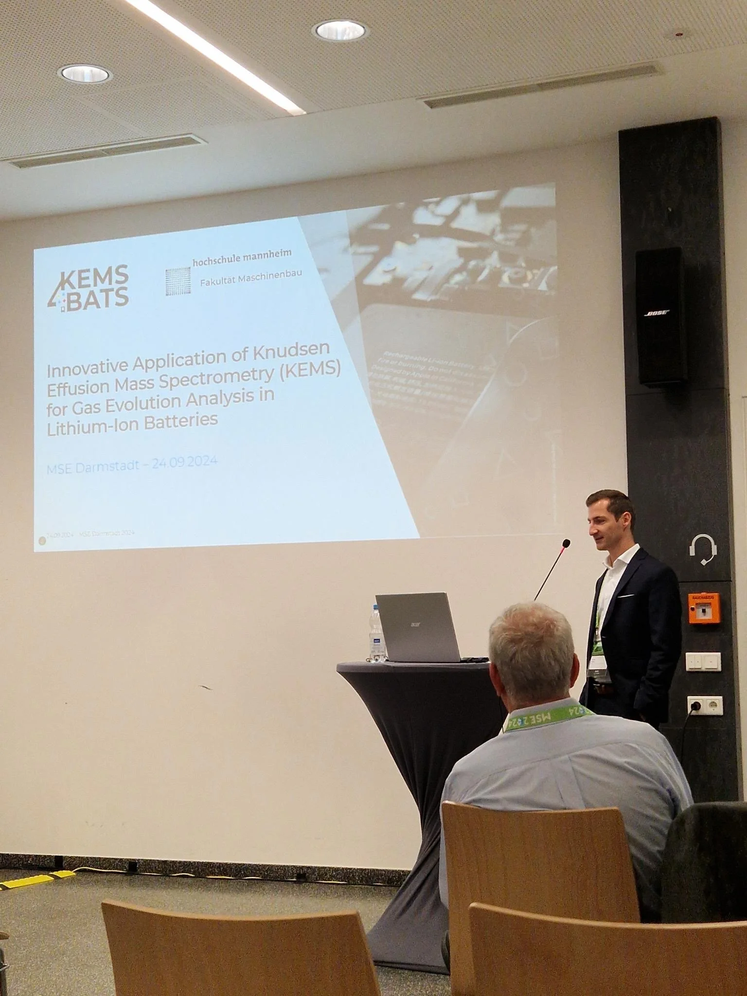 Erfolgreicher Konferenzbesuch bei der MSE 2024 in Darmstadt&nbsp;