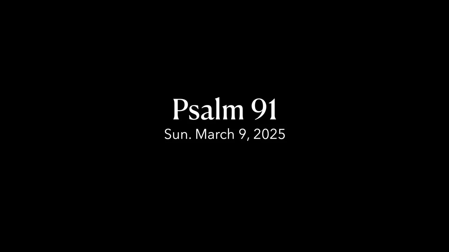 Sunday, March 9 episode artwork
