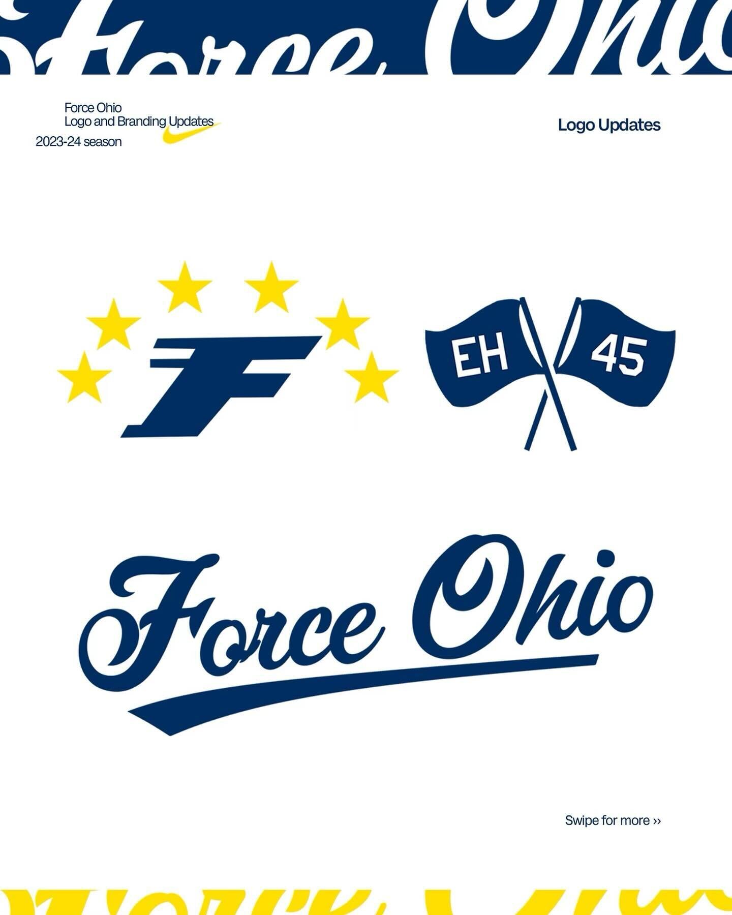 23-24 Force Ohio Season Logo Rollout #bethestandard