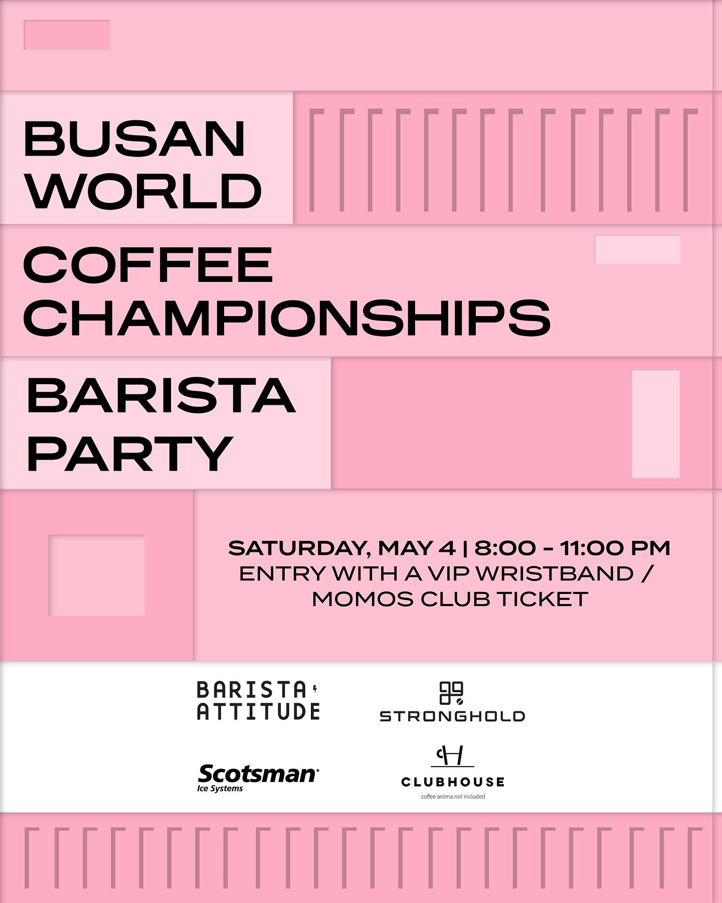 🪩 We&rsquo;re excited to announce the return of the WCC Barista Party! After four days of intense competition, who doesn&rsquo;t need to blow off a little steam? Join us from 8:00 - 11:00 pm for the WCC Barista Party, held at 블루포트2021on Saturday, Ma