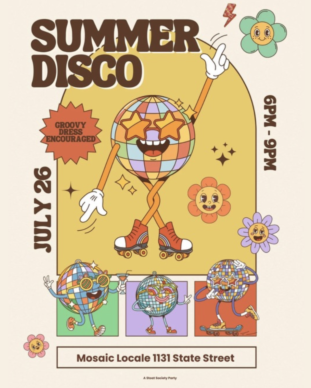Summer Disco! (Groovy Dress Encouraged)