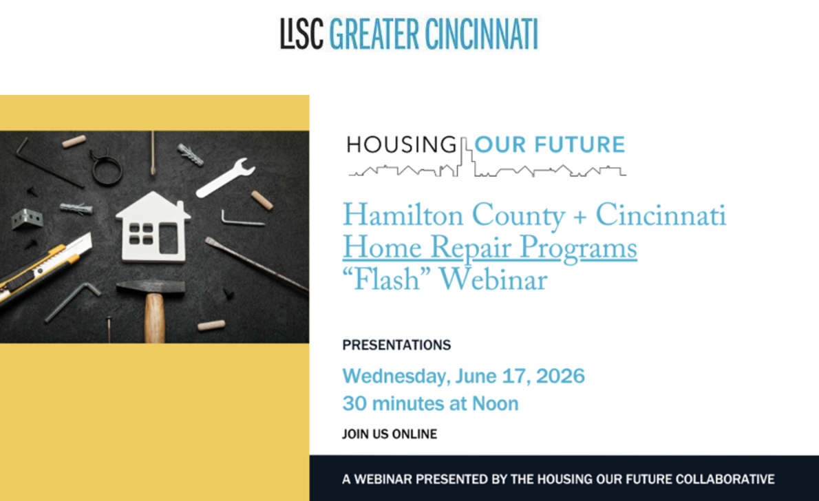 Hamilton County + Cincinnati Home Repair Programs "Flash" Webinar