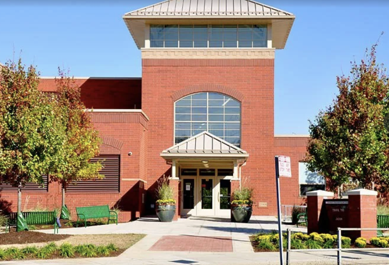 exterior of Pleasant Ridge Montessori school