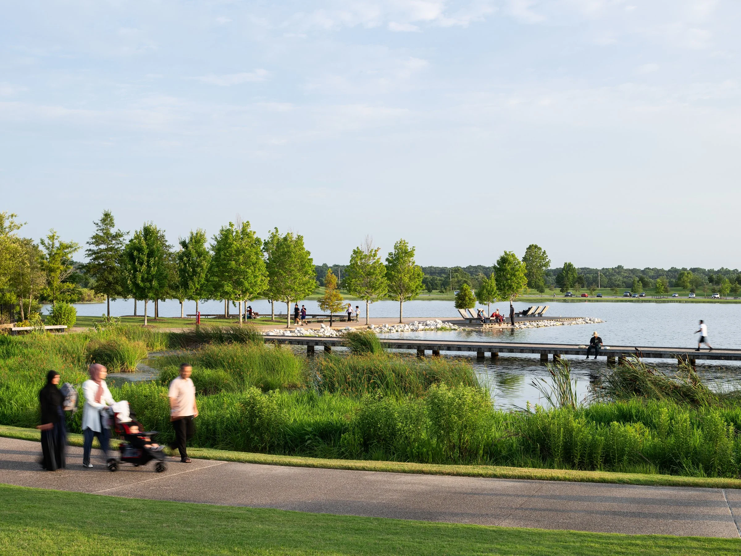 Shelby Farms Park landscape architecture and public space by Marlon Blackwell Architects and Field Operations, Memphis Tennessee - architectural photographer midwest