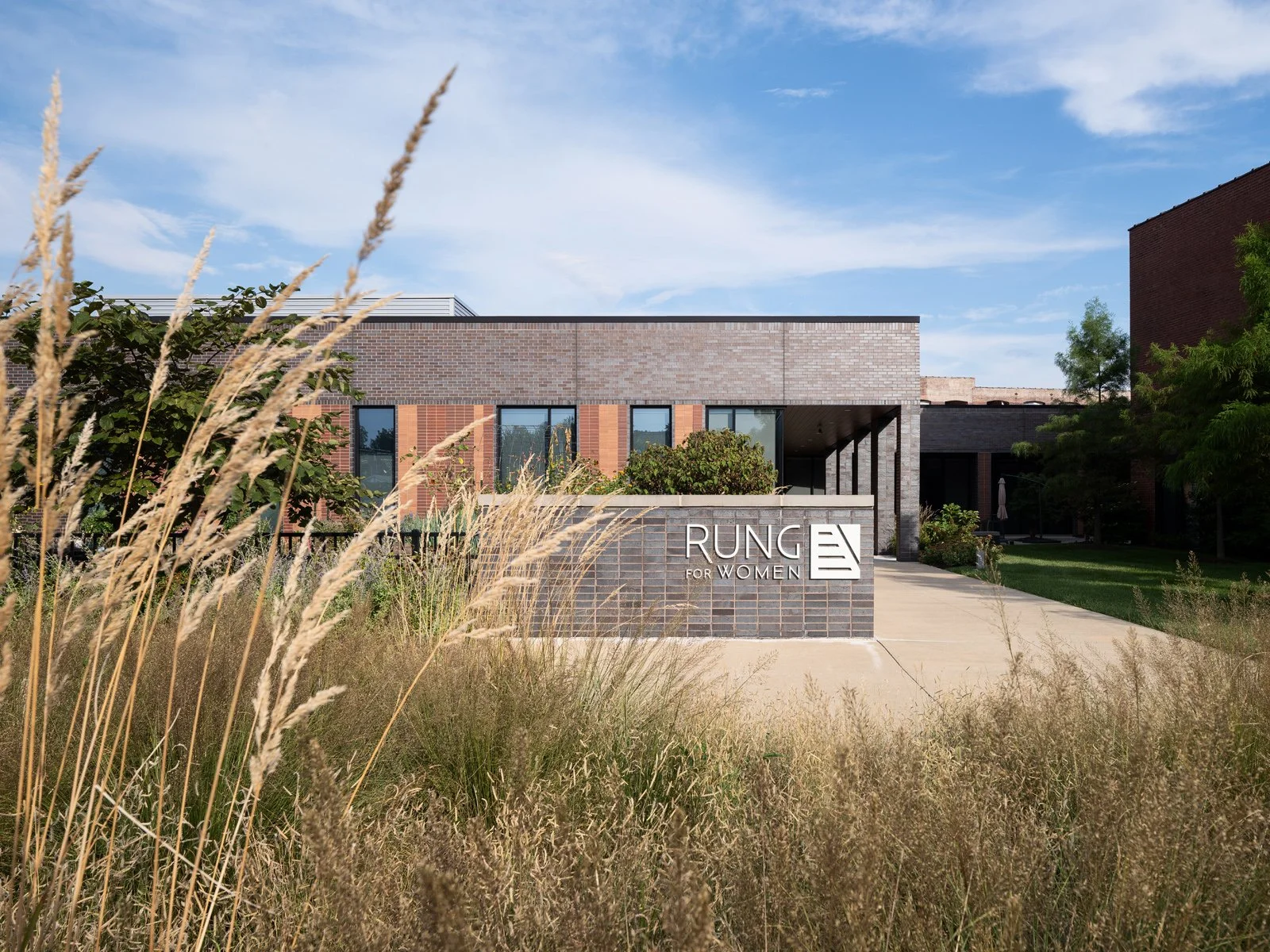 Civic and community architectural photography of Rung for Women by Christner, a nonprofit center interior in St. Louis - architectural photographer St. Louis