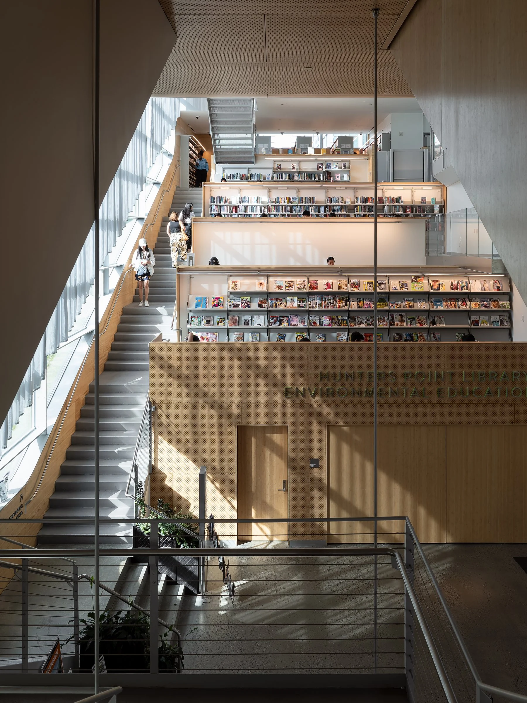 Hunter's Point Library — Steven Holl Architects — New York NY