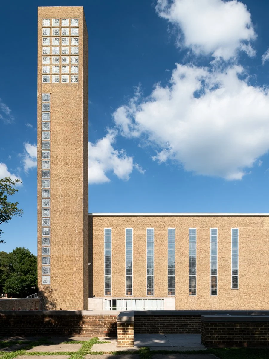 First Christian Church. Architect: Eliel Saarinen