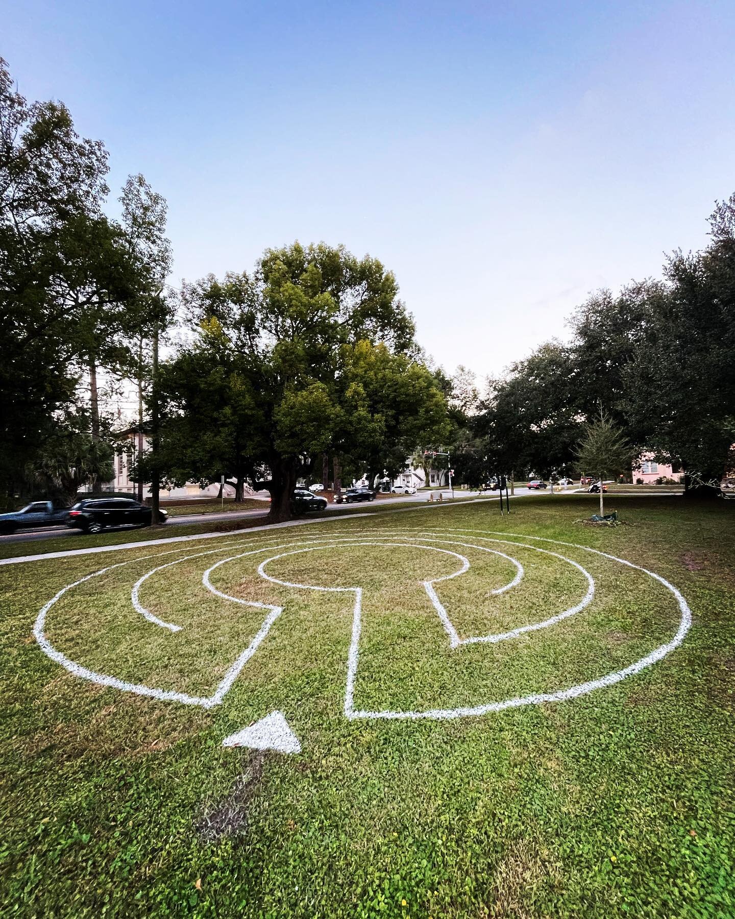 Peace Park Luminaria Labyrinth&hellip;.just for December 11th Holiday Festival