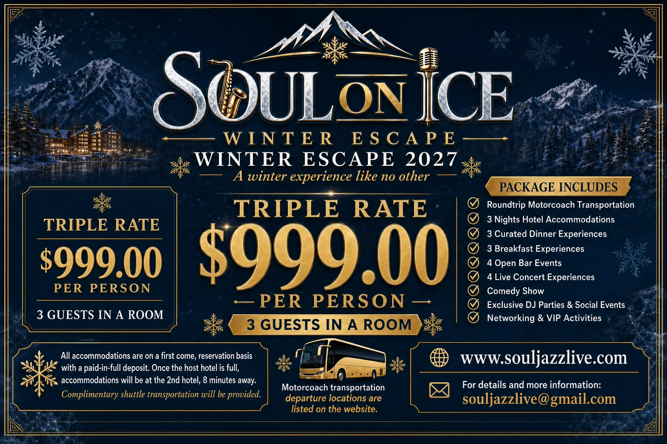 Soul on Ice: Winter Soul jazz Festival & Chocolate Ice Reunion