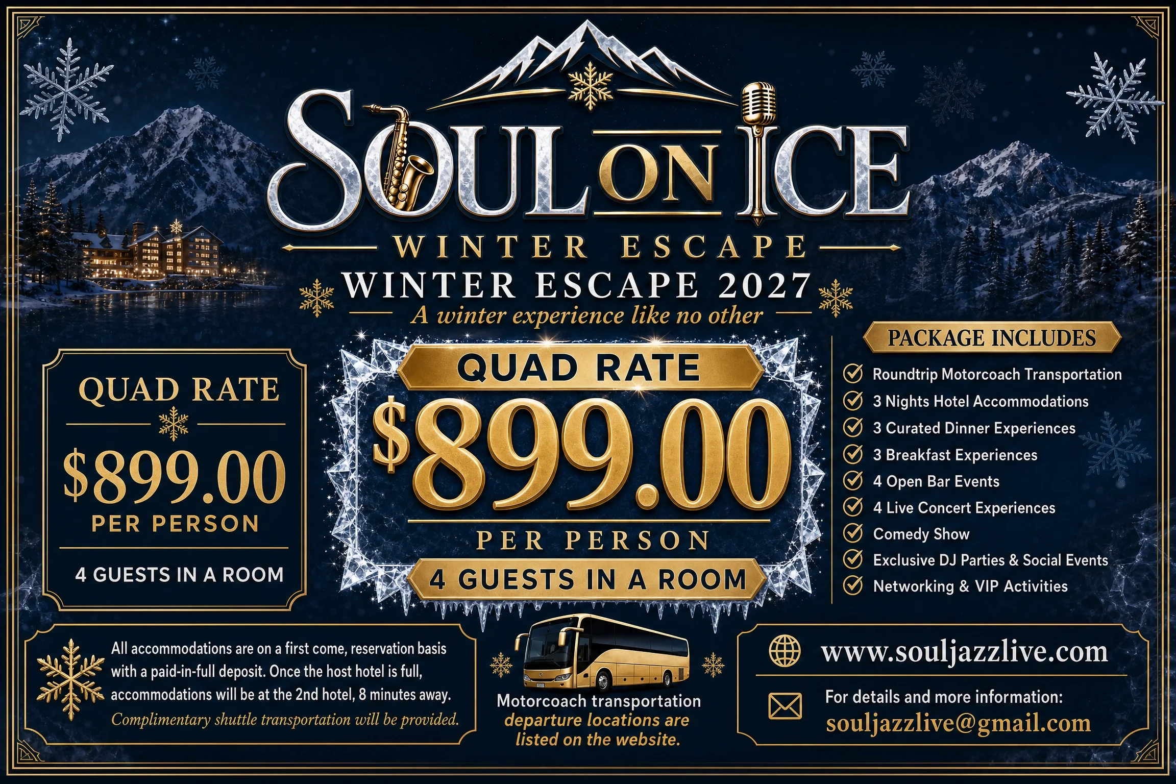 Soul on Ice: Winter Soul Jazz Festival & Chocolate Ice Reunion
