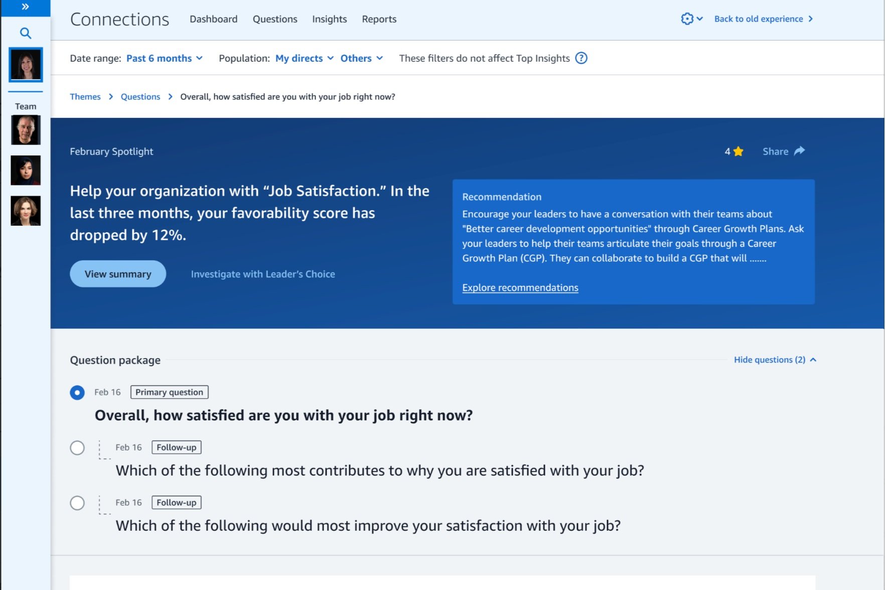 Ivy | Connected Talent Management Experience at Amazon | Leadership, Design Strategy, Research