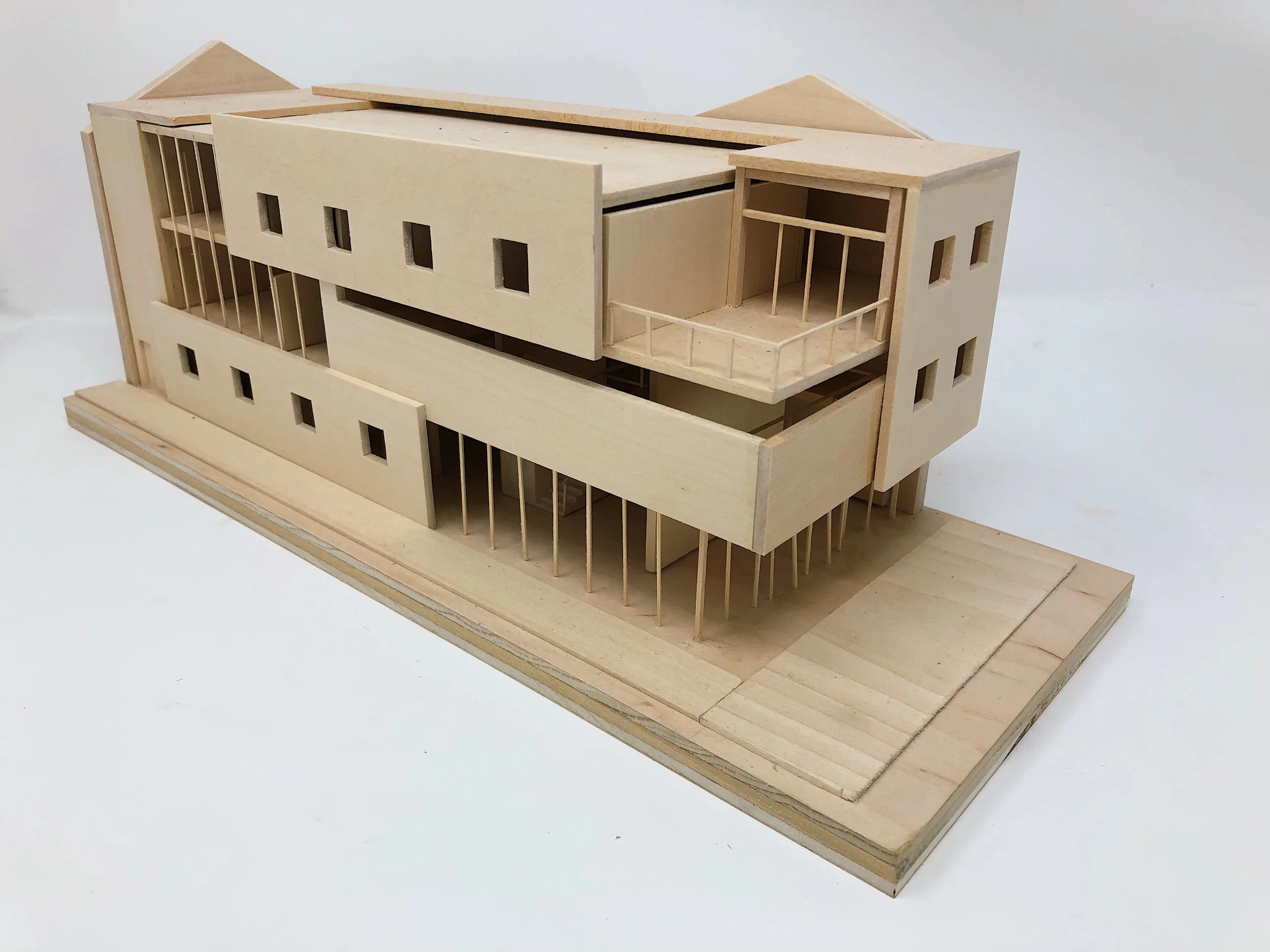 OTR model north facade.JPG