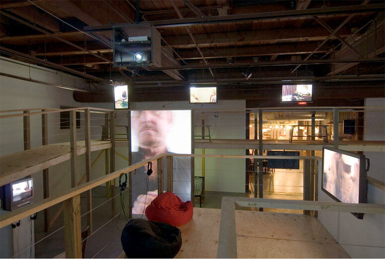 50,000 Beds (2007) Installation View, Real Artways