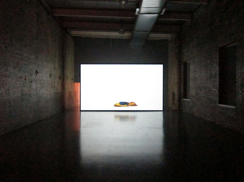 Apocalypse Management (2009) Projection Installed at MassMoCa. Photo : Paul Gallo