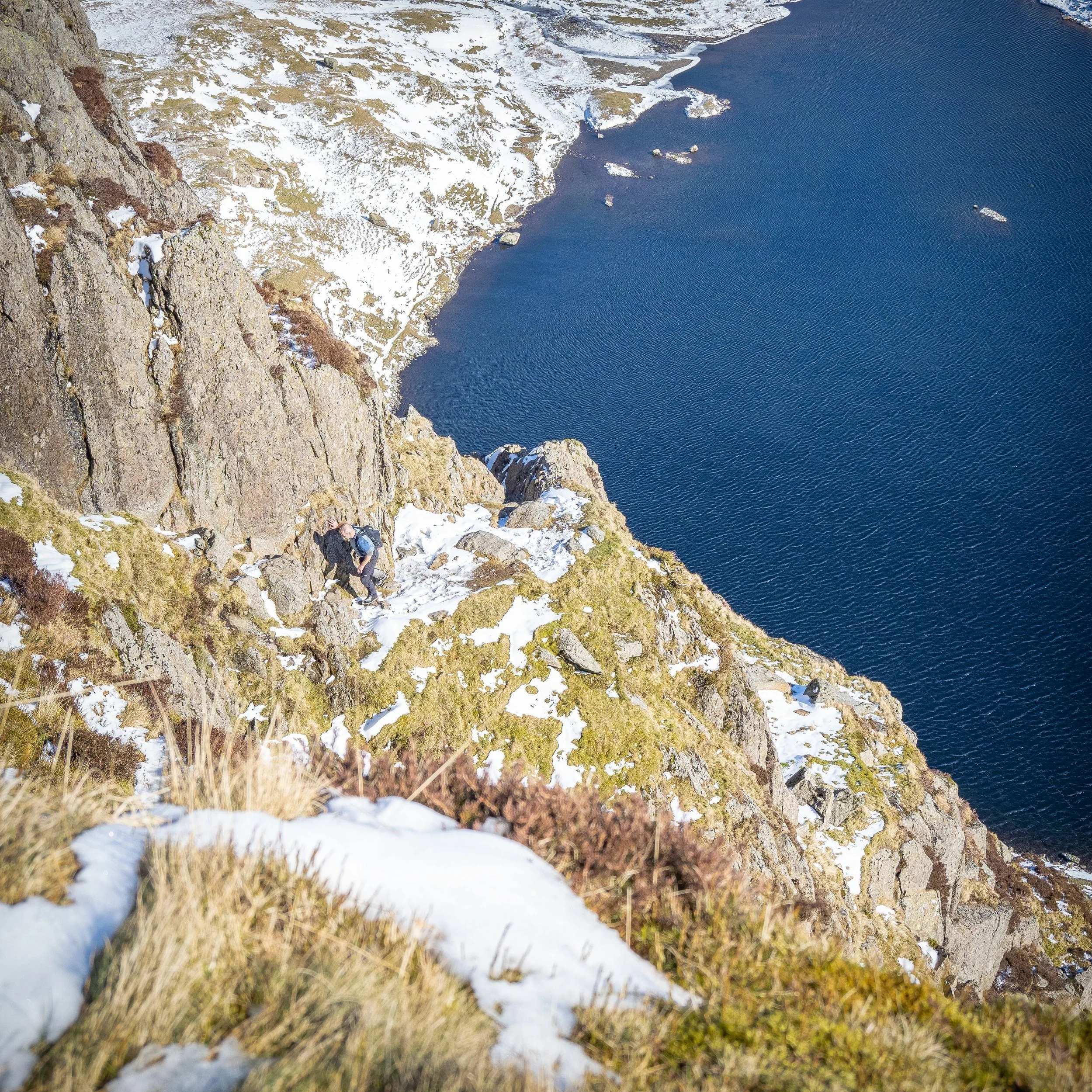 Approaching the End on Jack's Rake | Pavey Ark