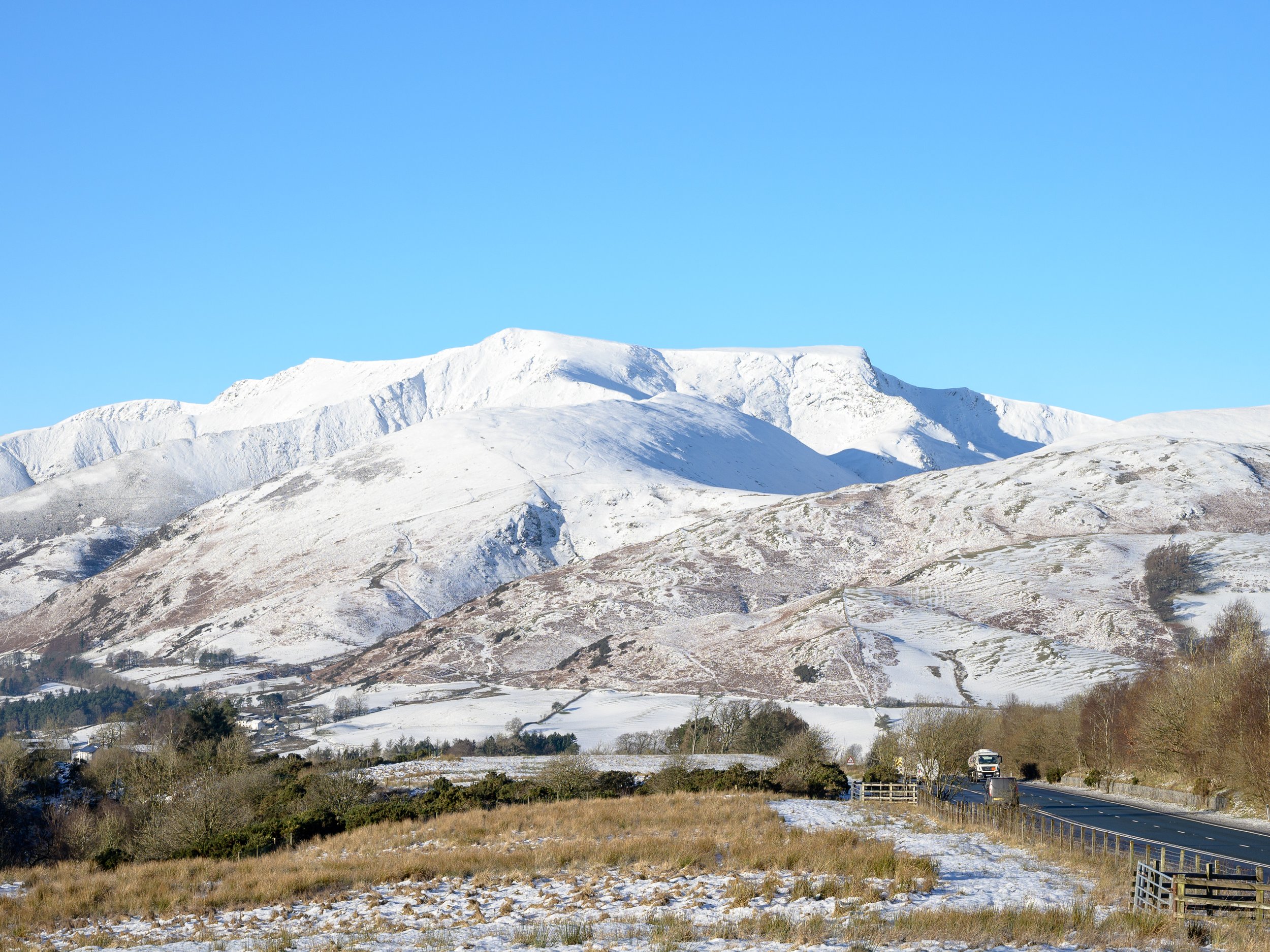 A66 Layby Shot (who could resist?) | Blencathra