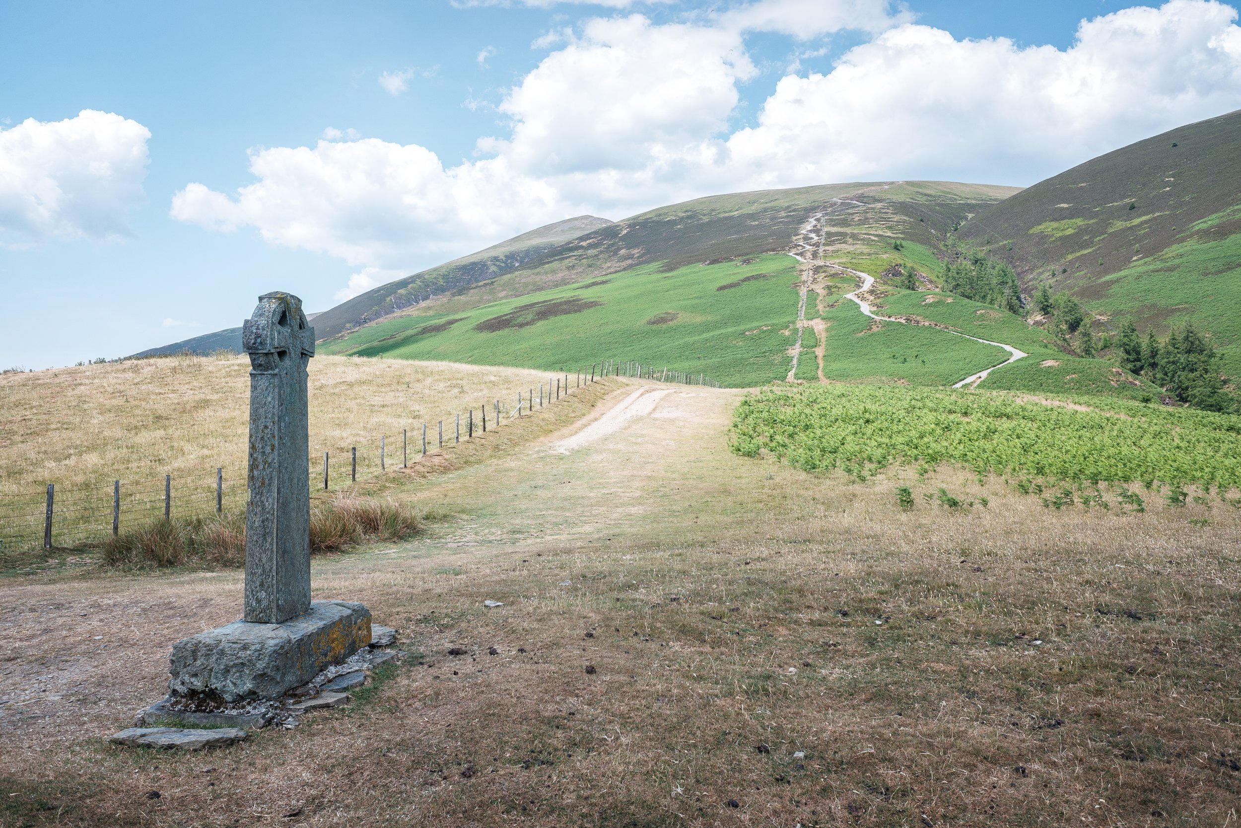 Monument with Path | Skiddaw