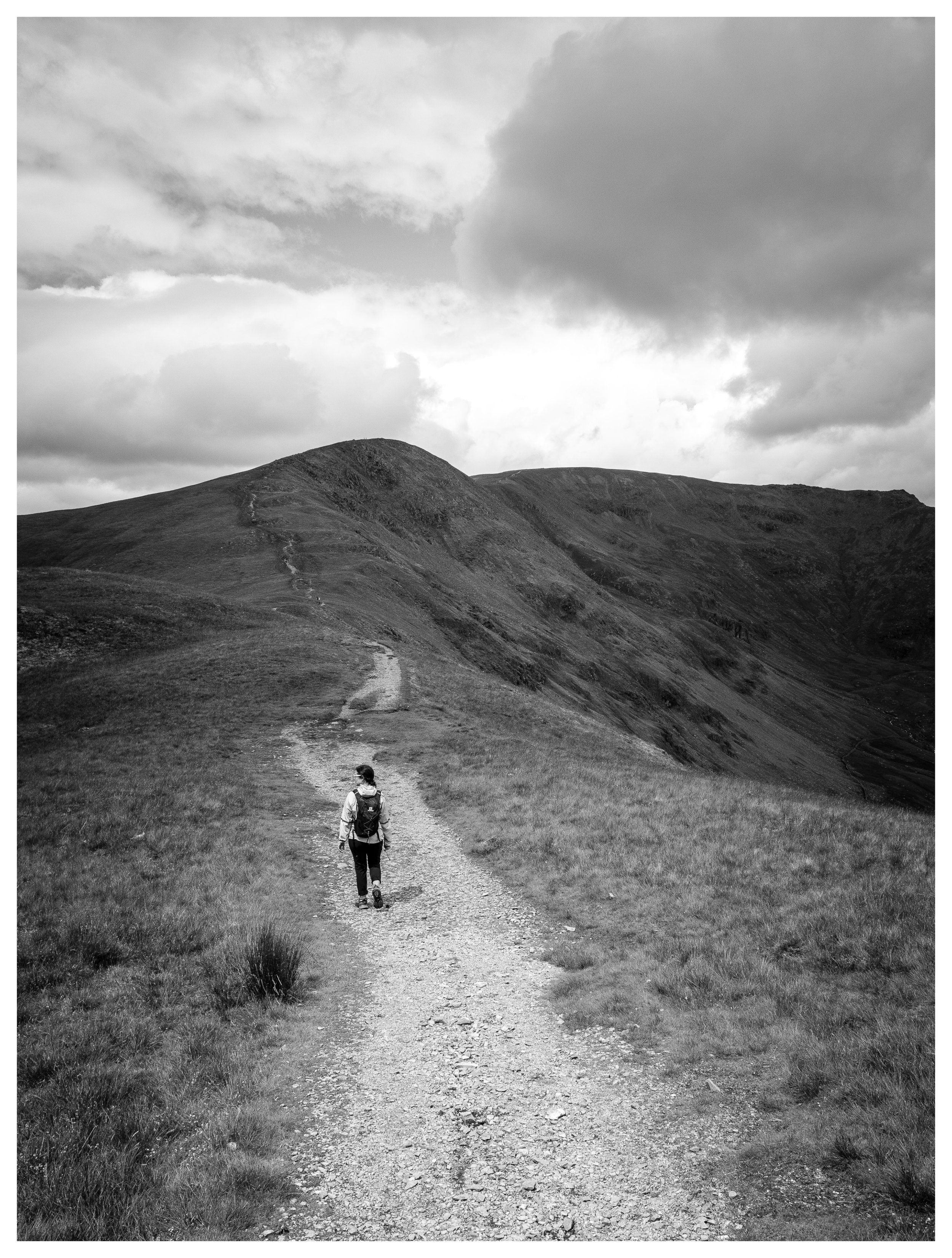 Autumn Approach in Monochrome | Great Rigg