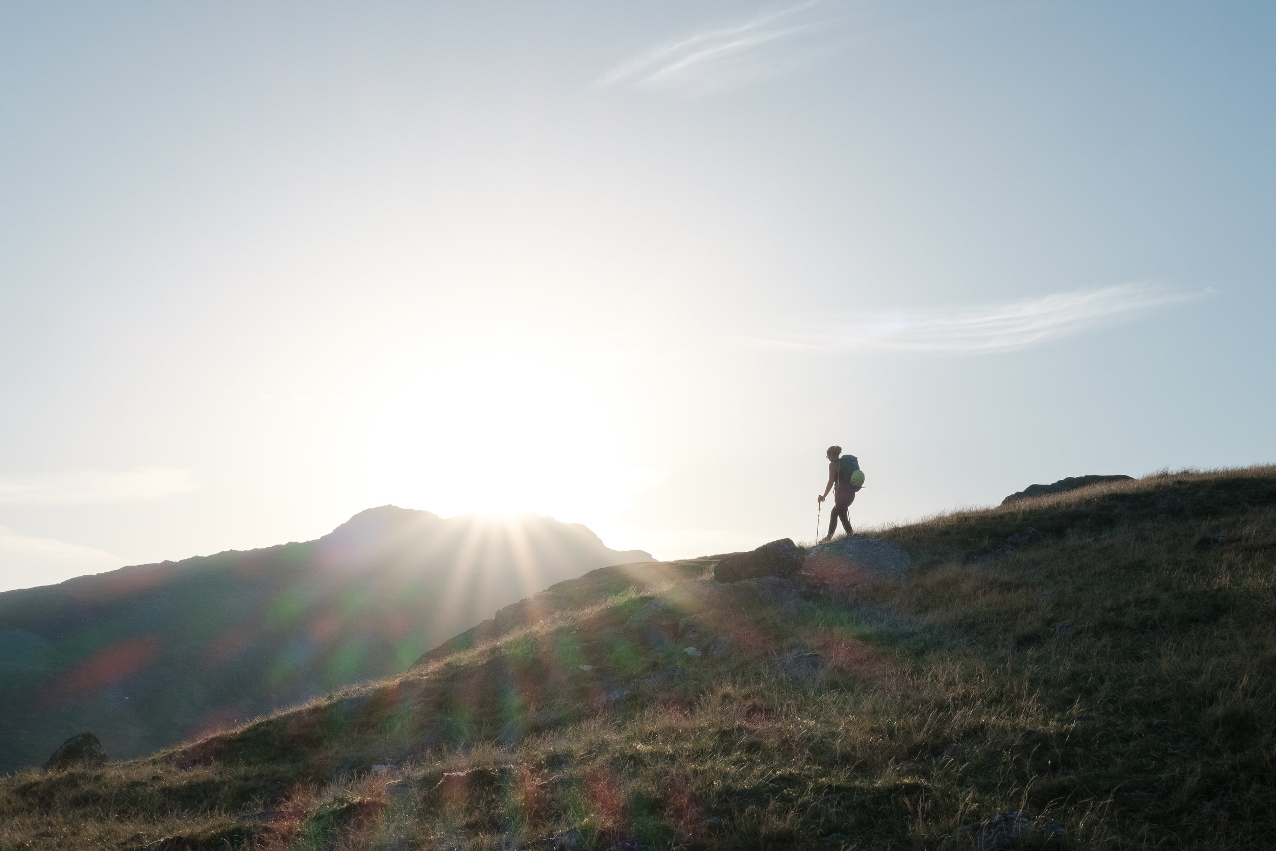 Summer Dusk after Climbing on Long Scar | Pike o’ Blisco