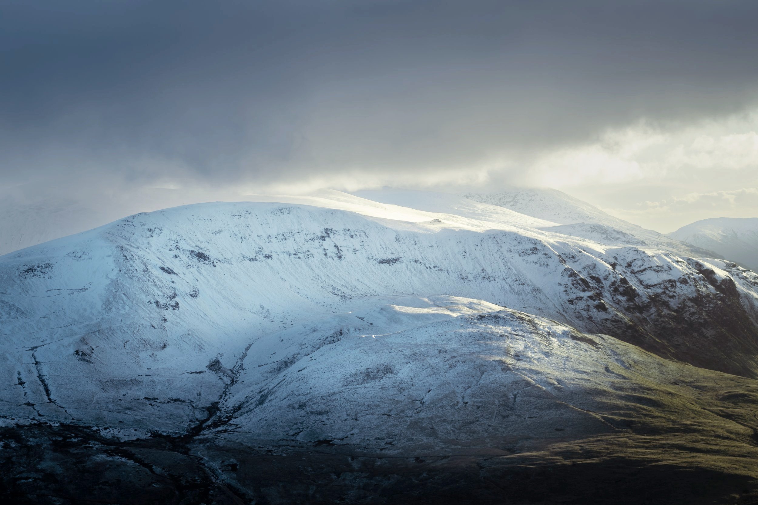 North Face in Winter | Clough Head