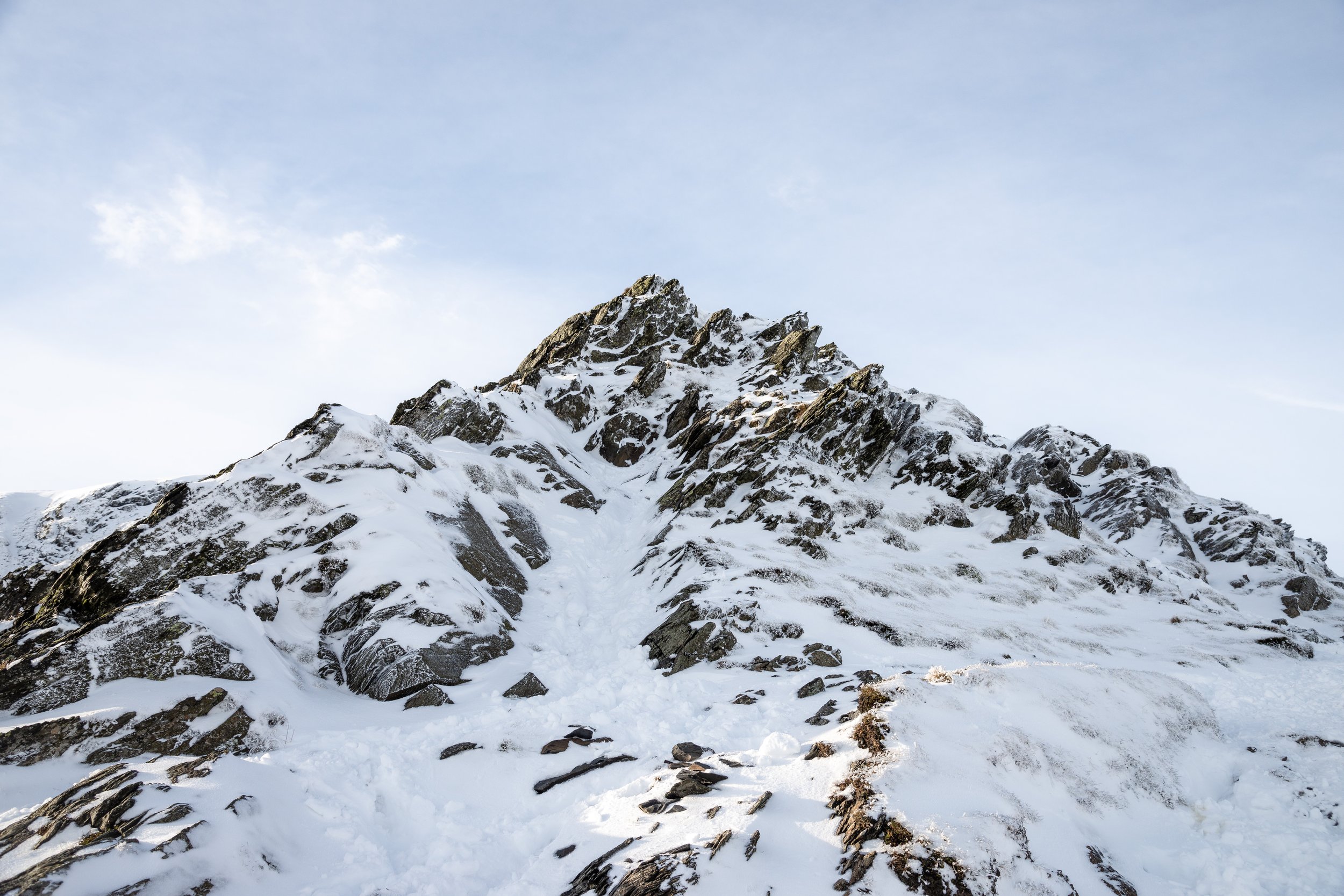 Crags in the Snow | Blencathra
