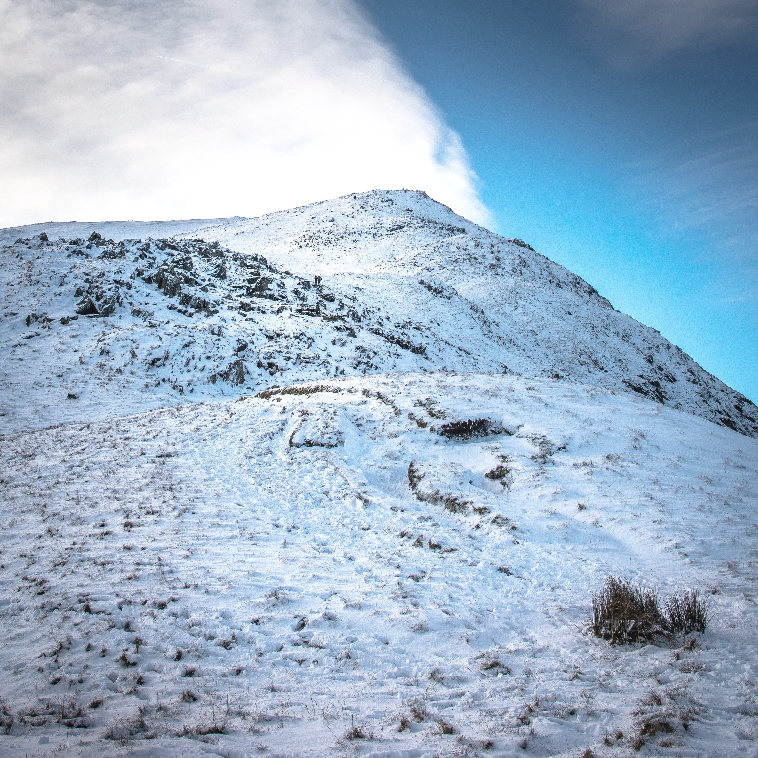 Winter Path Up | St. Sunday Crag