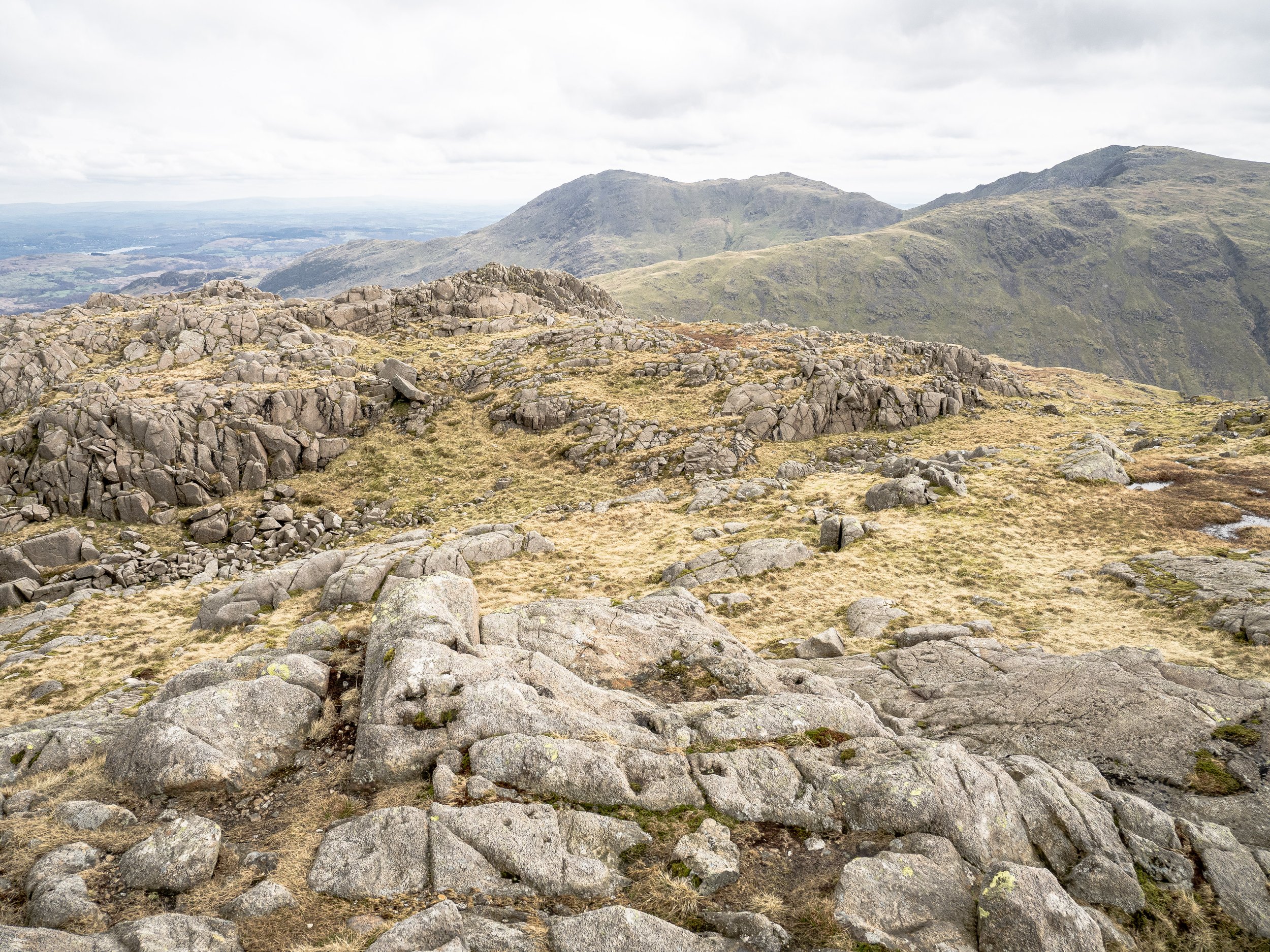 Looking South on Hazy Day | Cold Pike