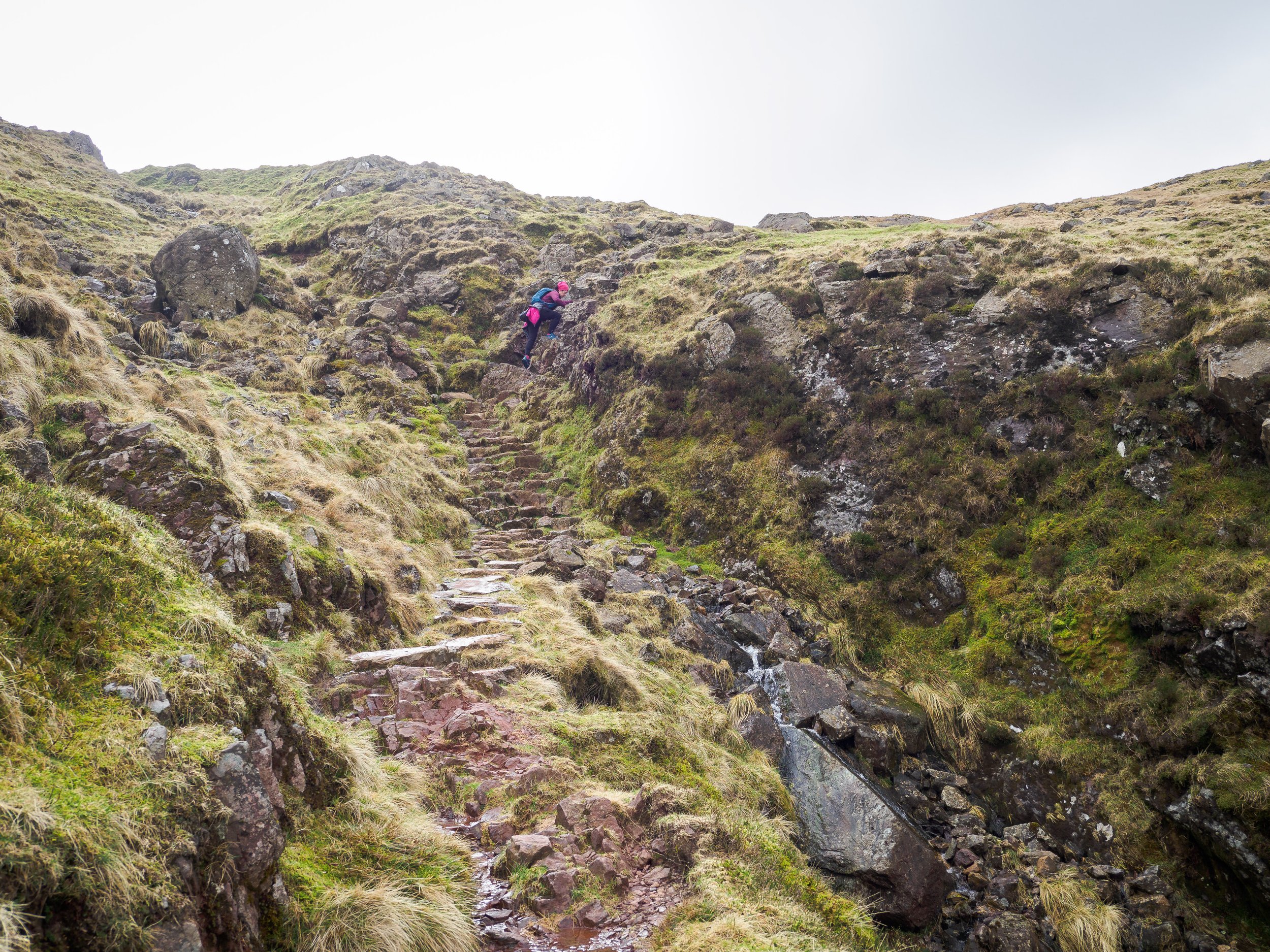 On the Rock Steps | Pike o’ Blisco