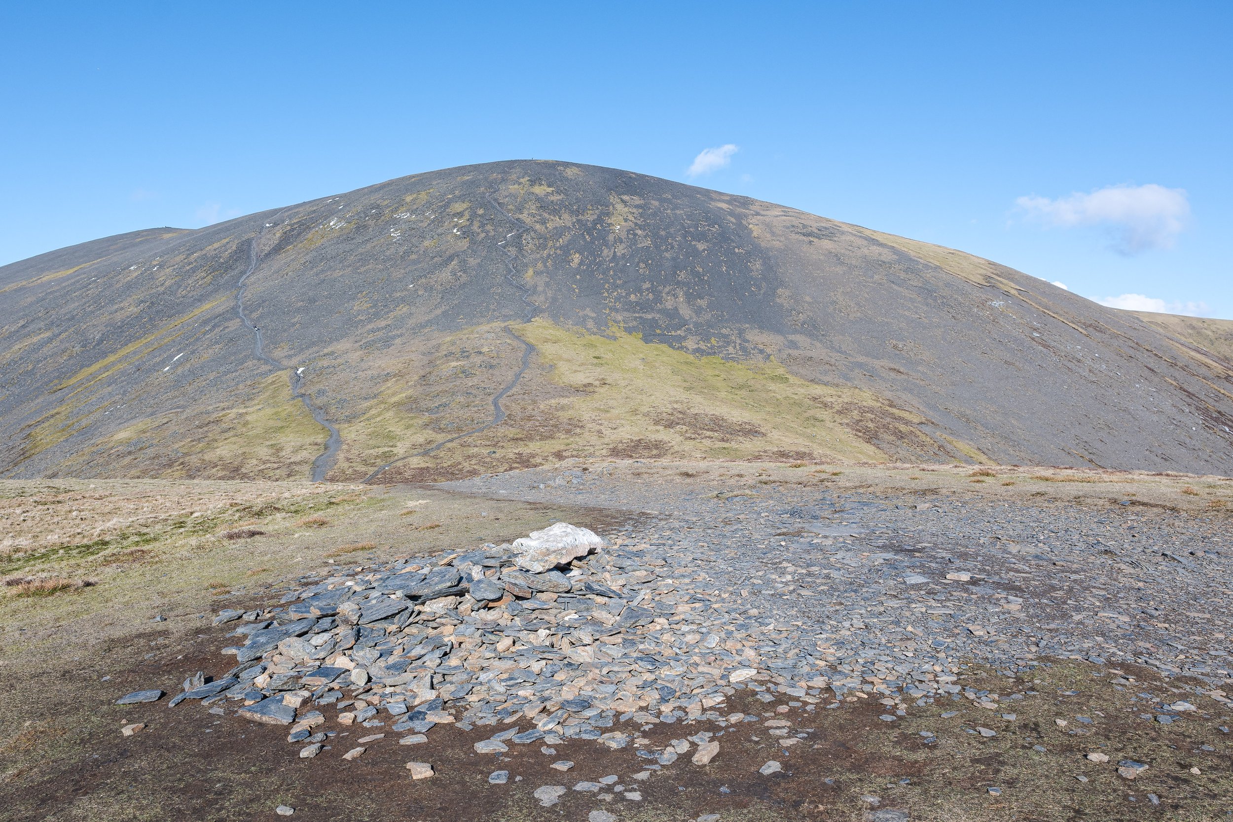 Skiddaw View from the Summit | Carl Side