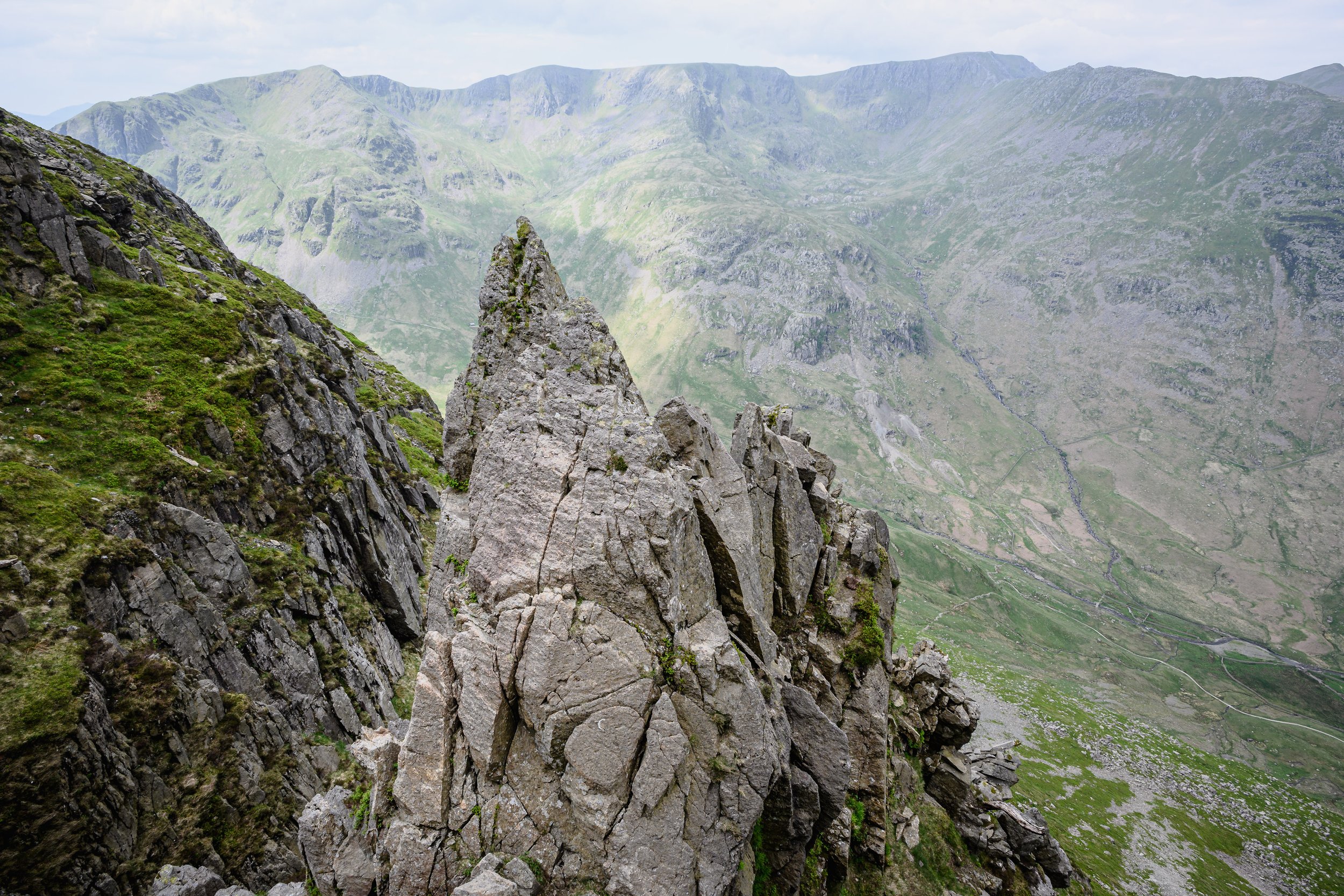 Looking to the Top | St. Sunday Crag (Pinnacle Ridge)