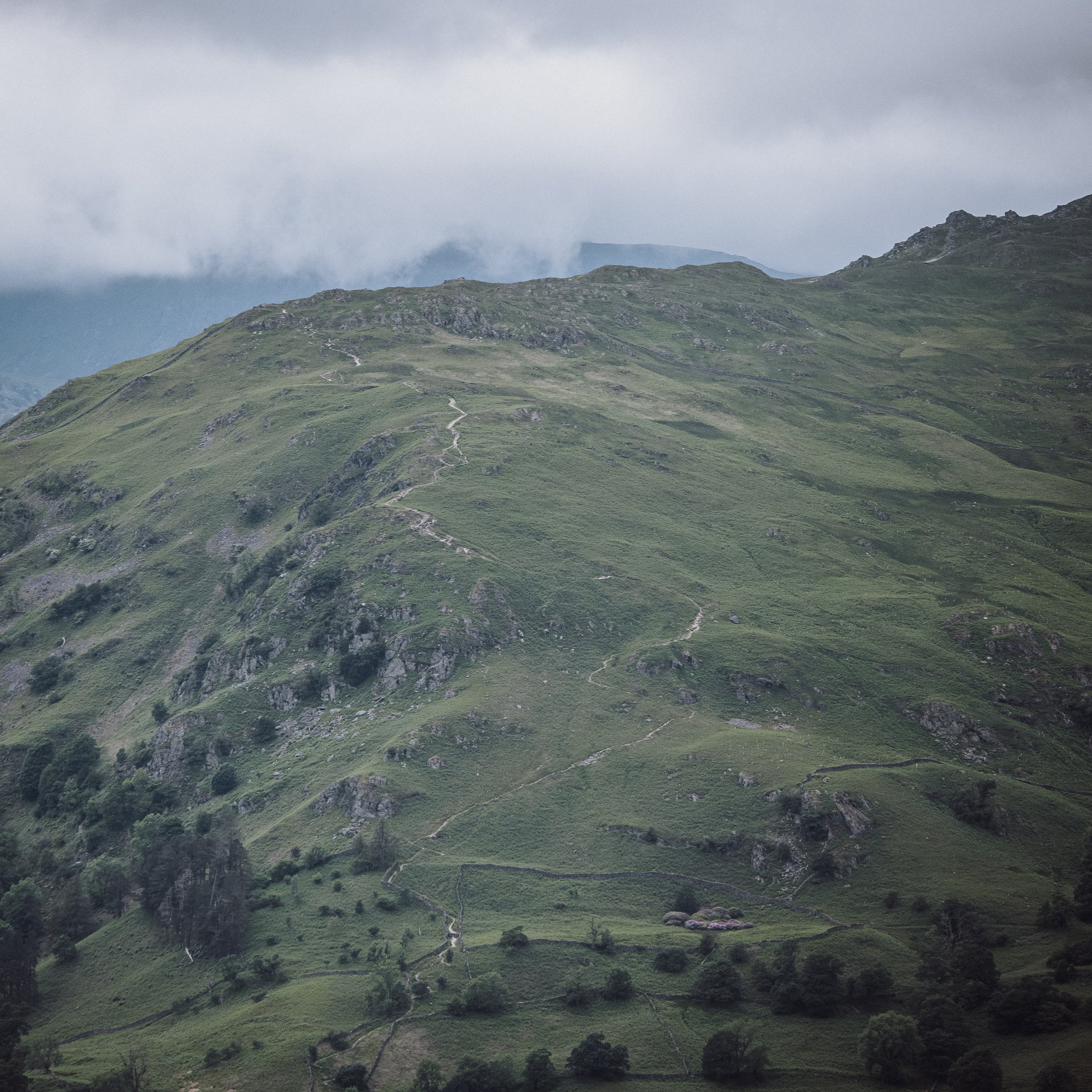Path Up from Rydal | Nab Scar