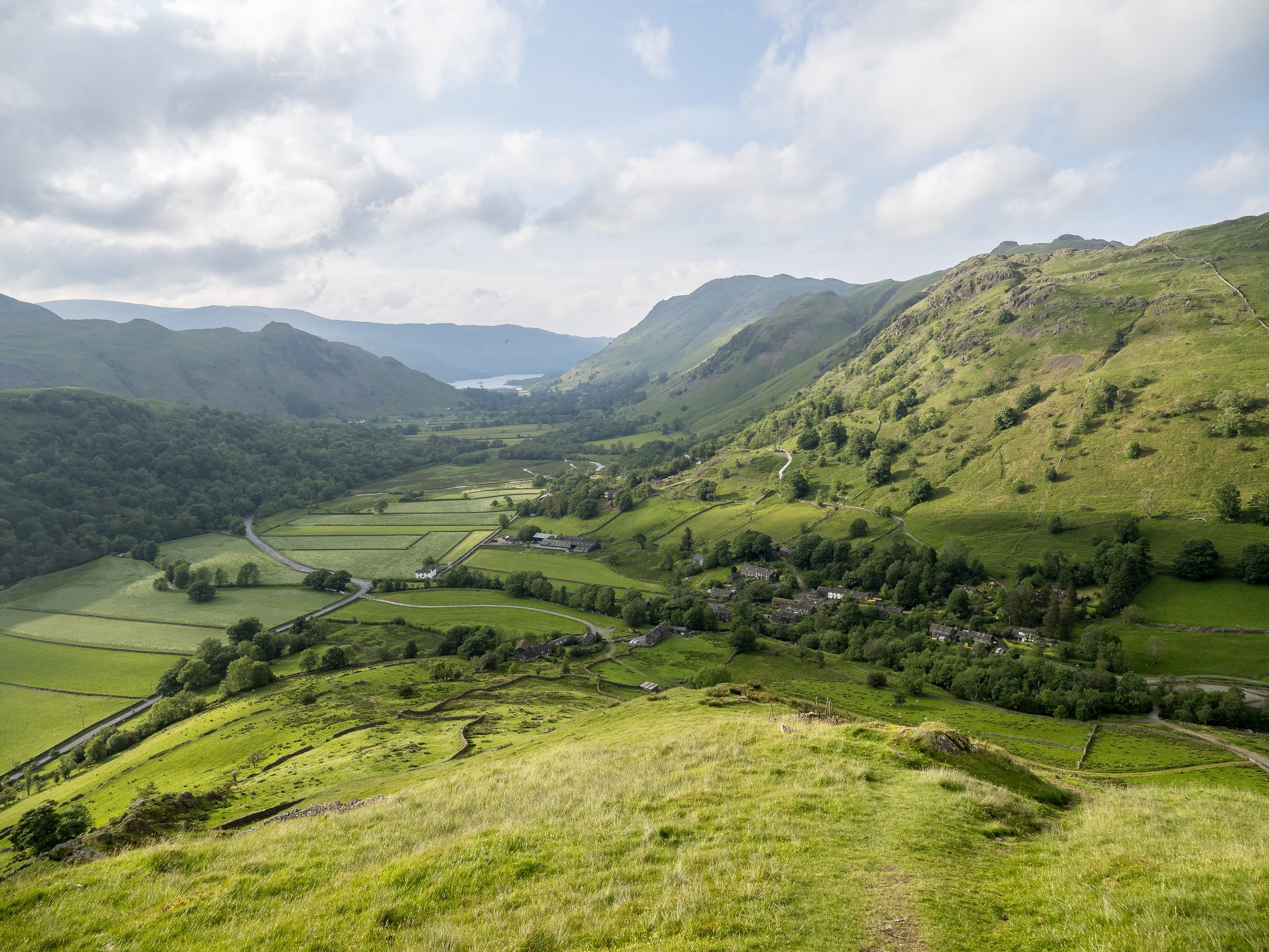 View towards Ullswater | Hartsop Dodd