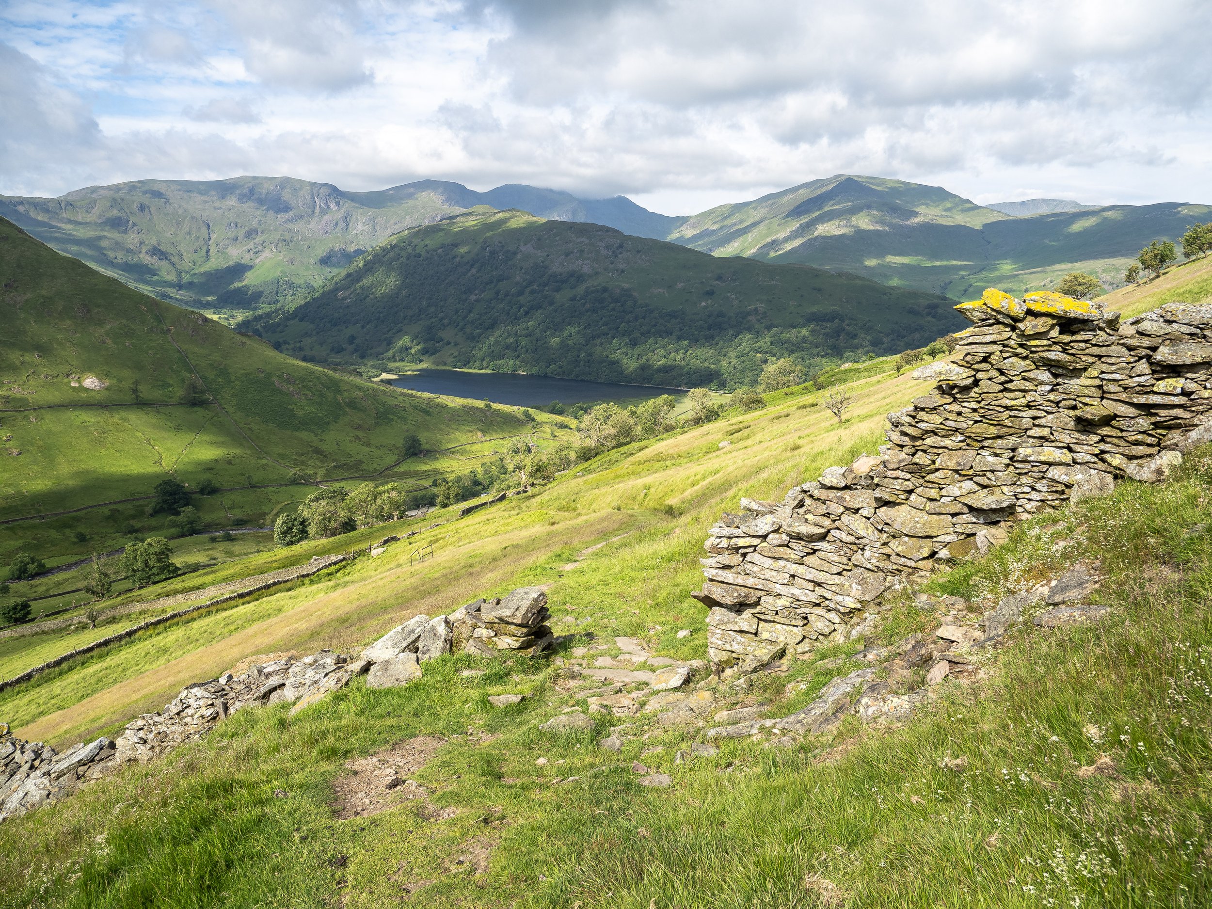 View to Valley Below | Brock Crags