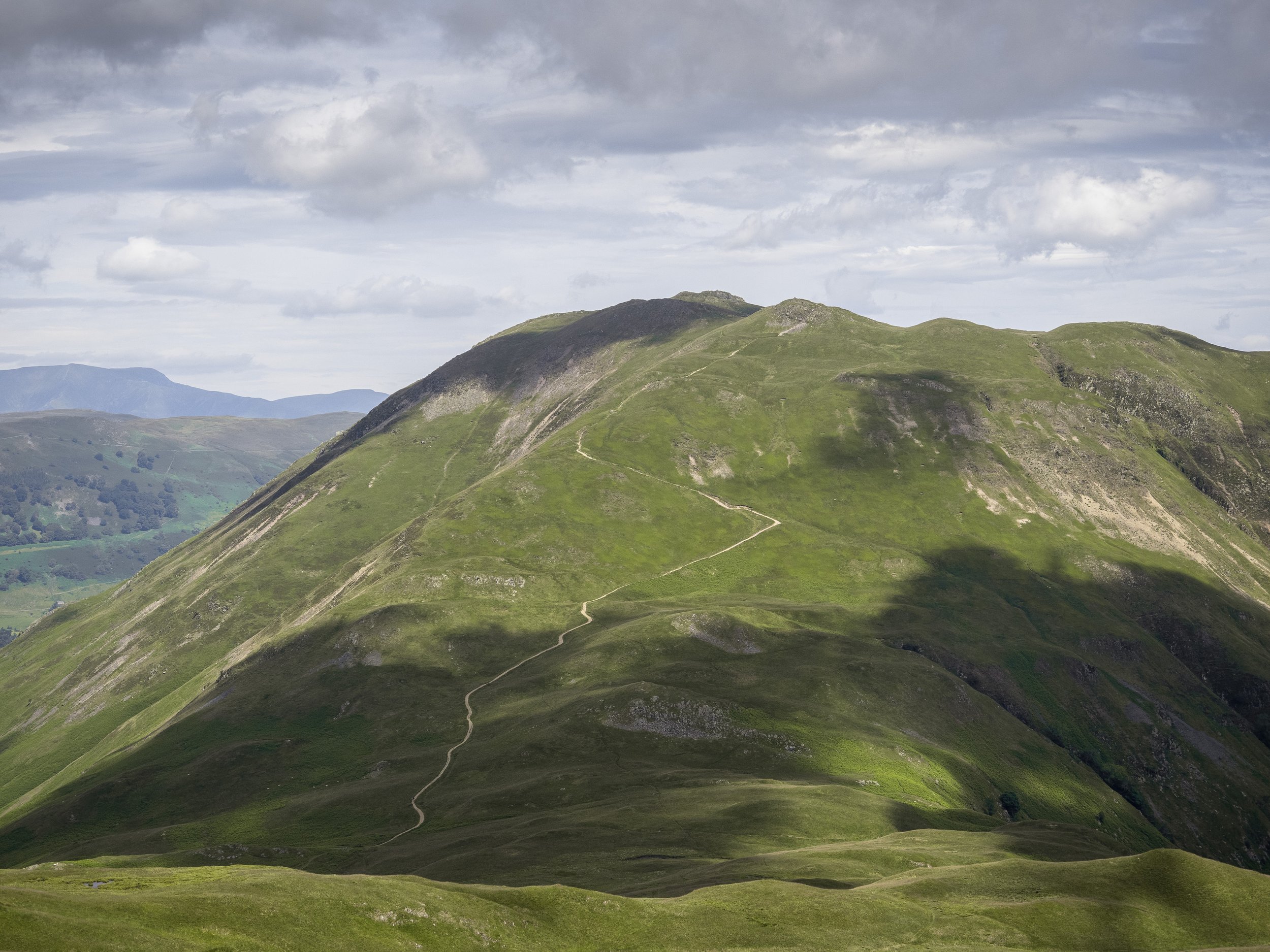 View to Place Fell from Summit | Angletarn Pikes