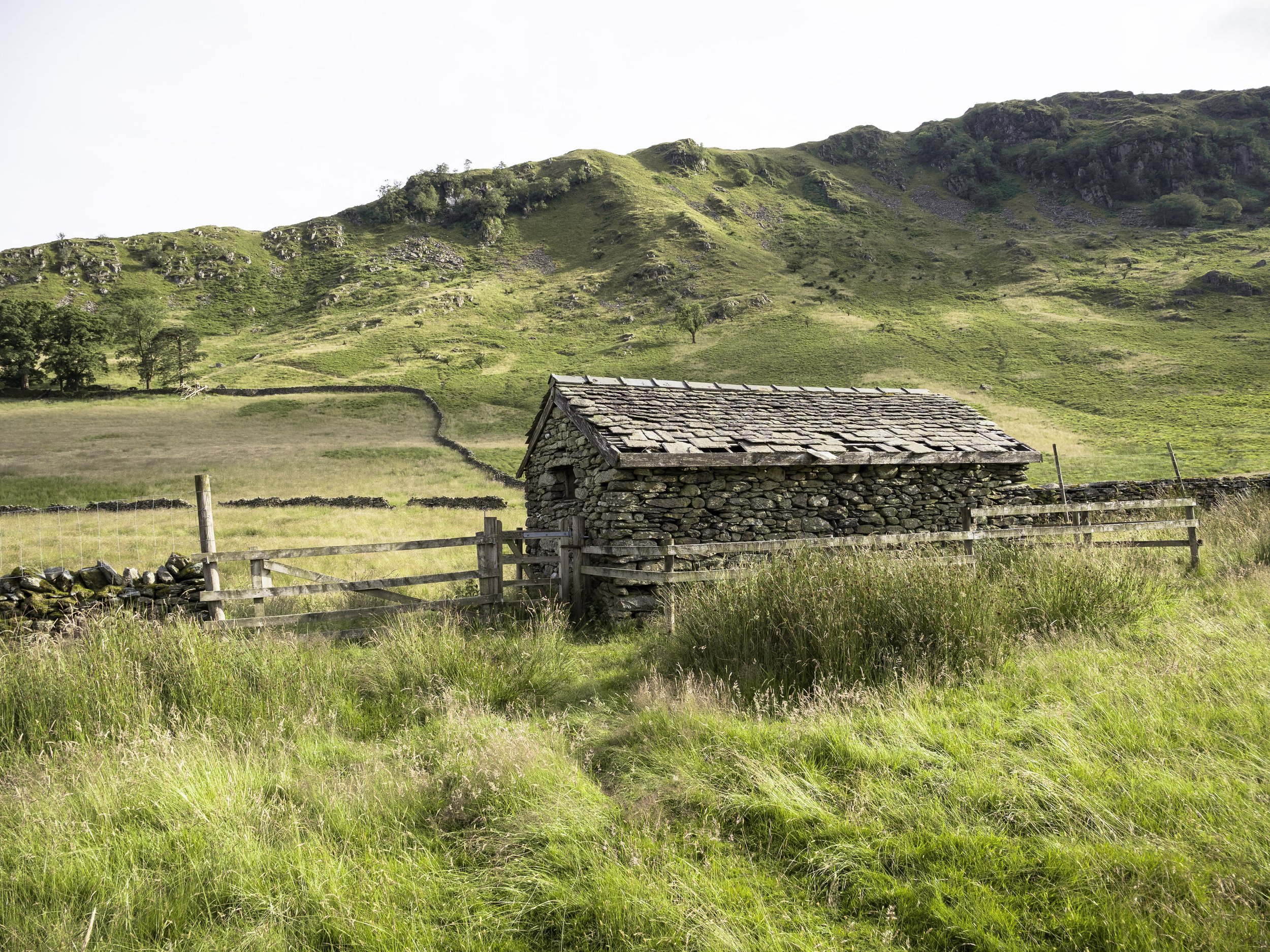 Old Barn in Summer Dusk Light | High Street