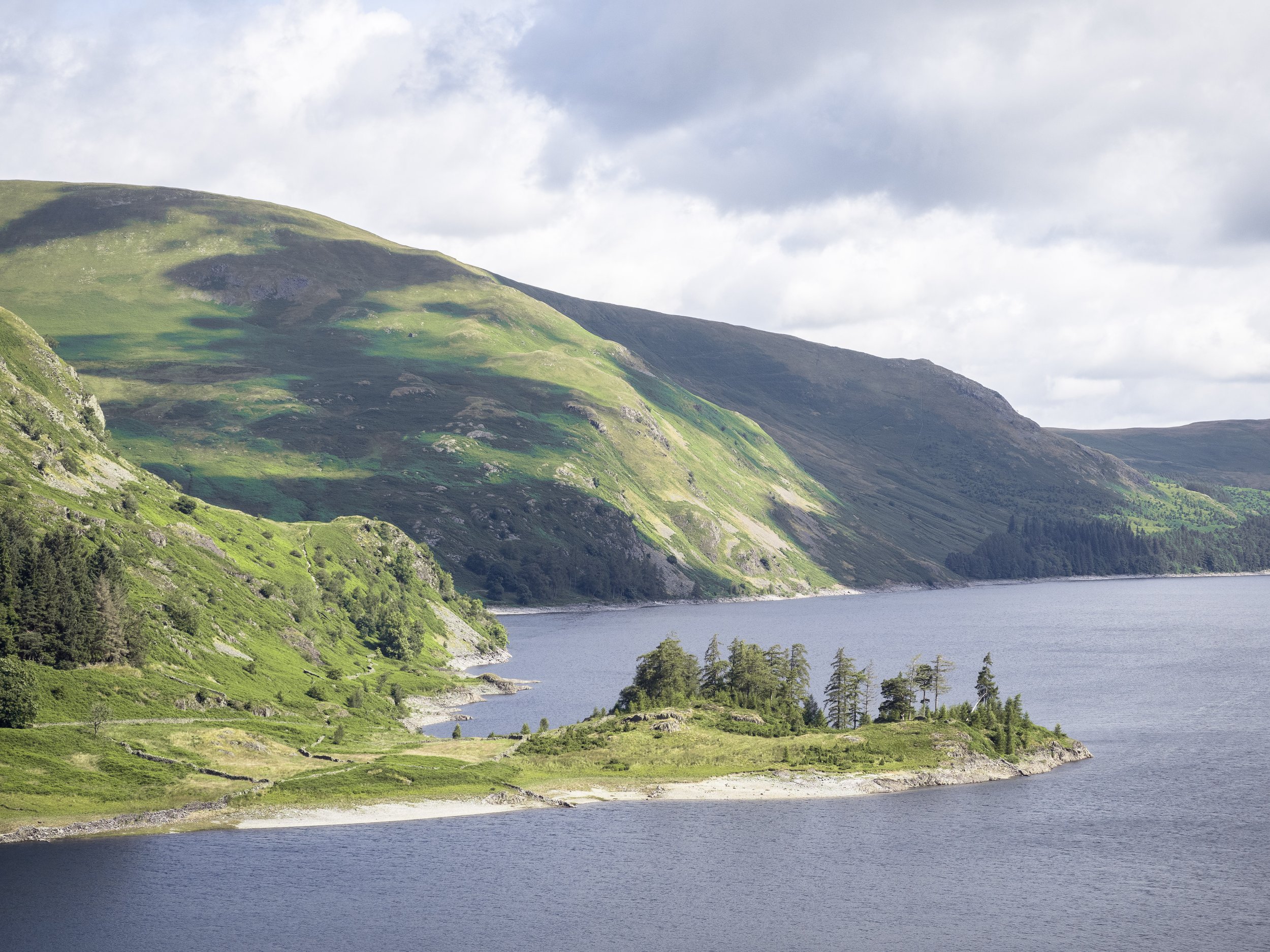 View to Crag Plantation Peninsula | Kidsty Pike